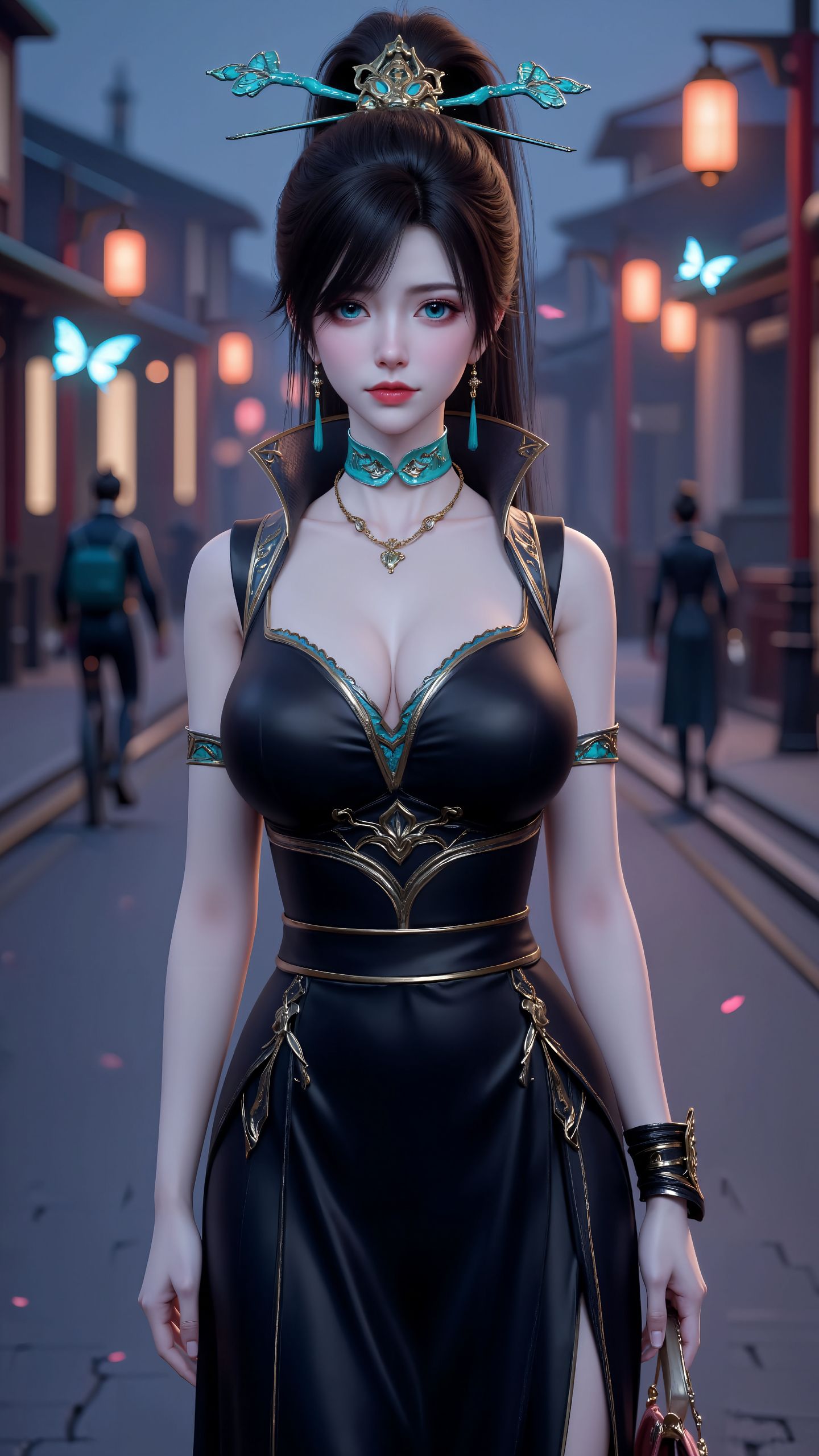 斗破苍穹 青鳞 大长腿 完美身材 职业装,第1张