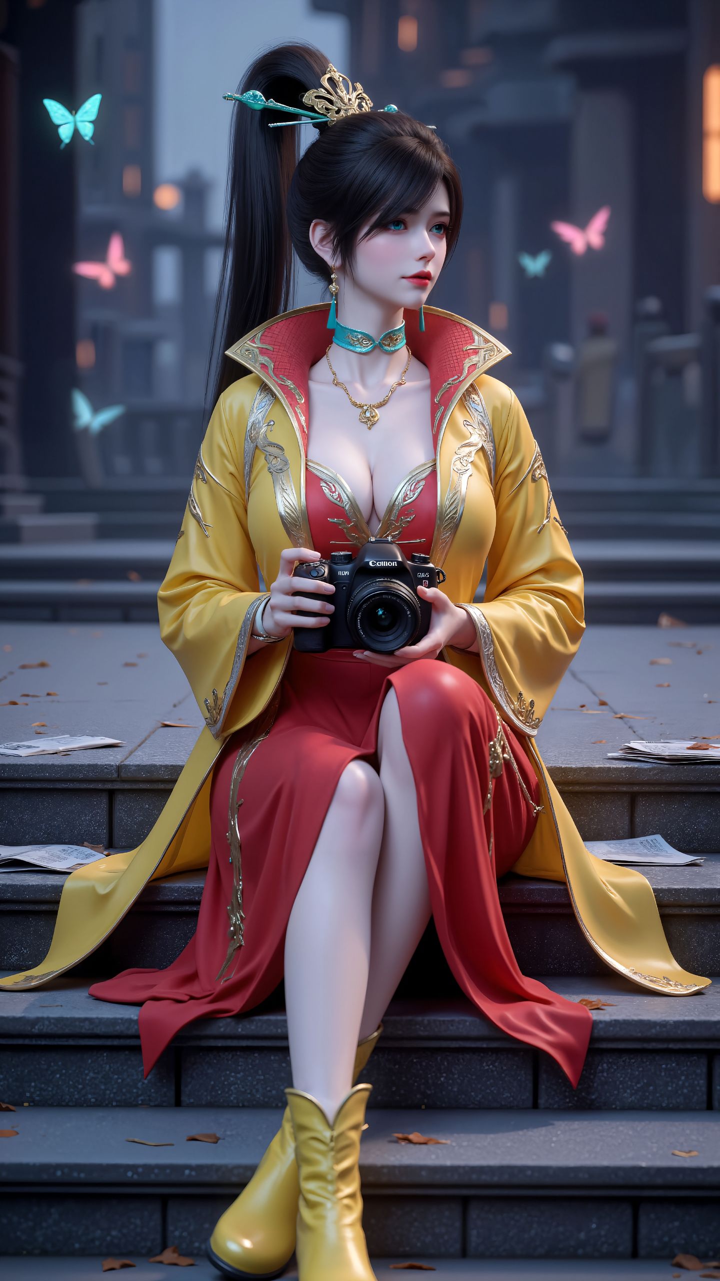 斗破苍穹 青鳞 大长腿 完美身材 职业装,第4张