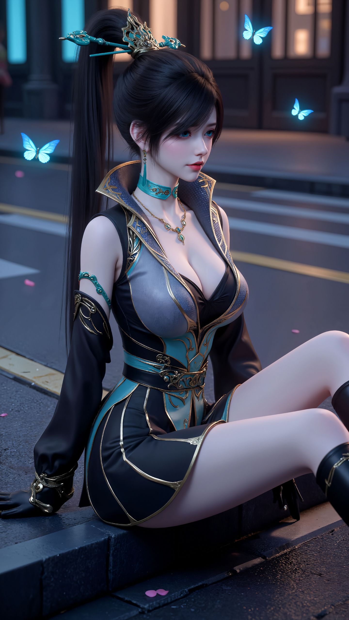 斗破苍穹 青鳞 大长腿 完美身材 职业装,第7张