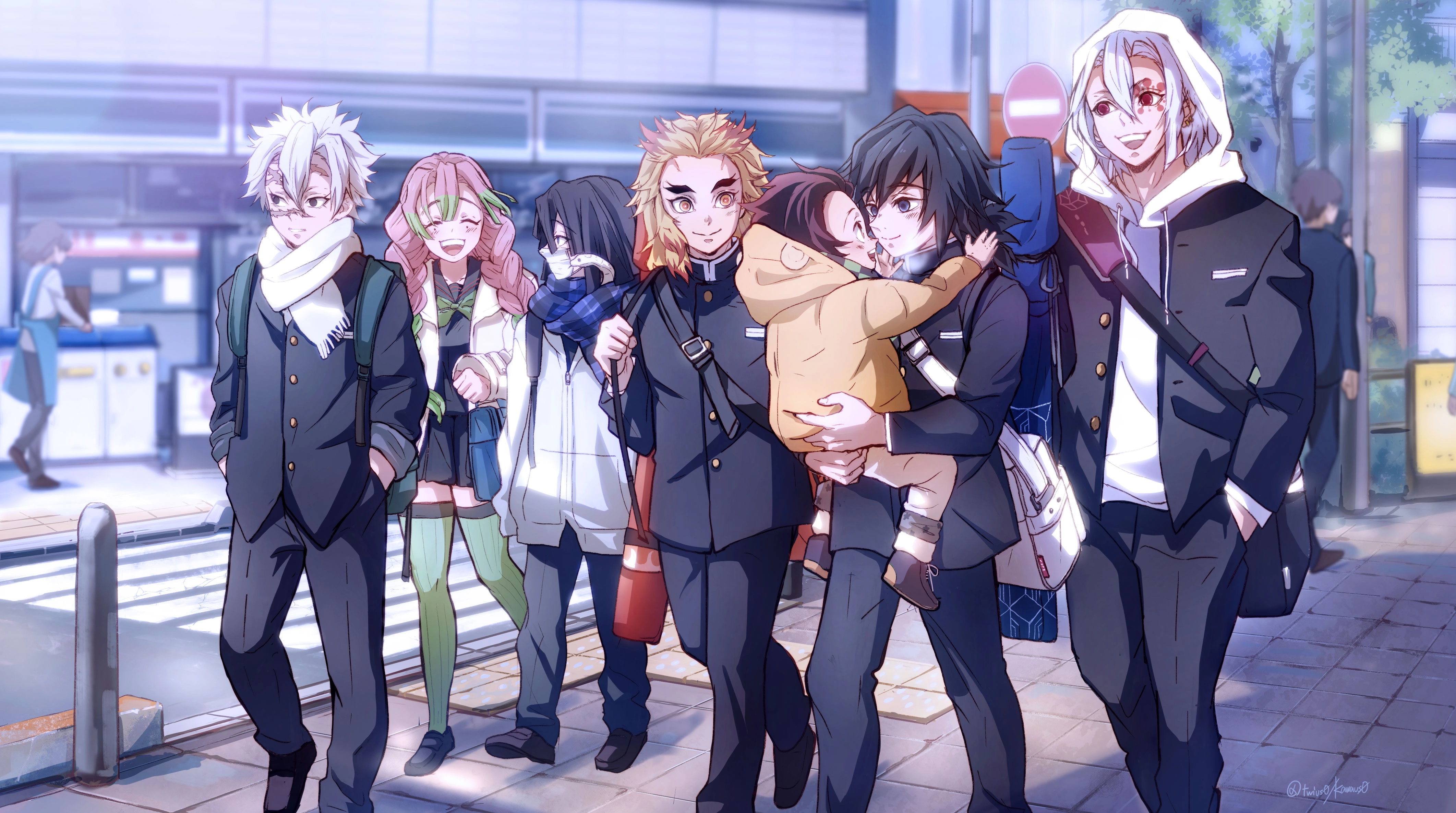 鬼灭之刃系列 电脑桌面超高清壁纸 动画动漫图片,第1张