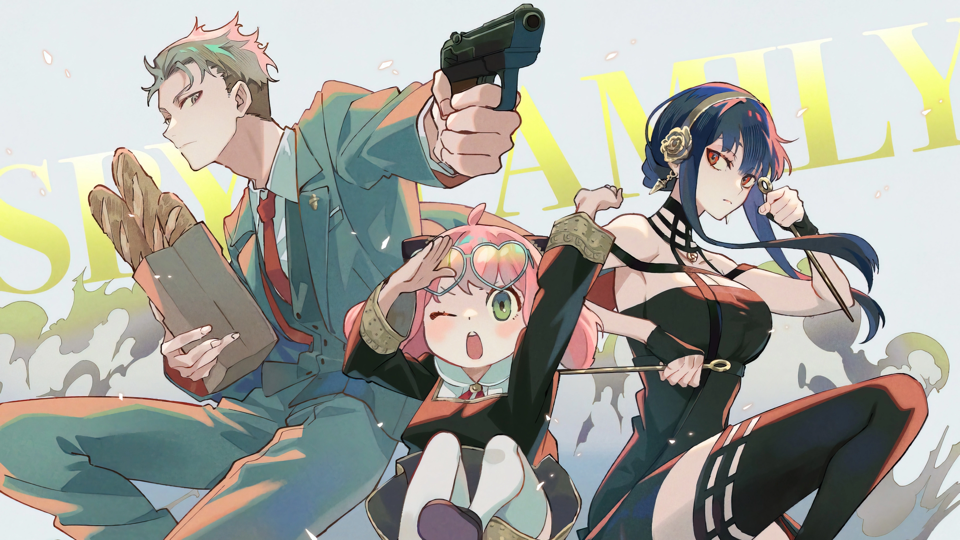 动画动漫 电脑桌面超高清壁纸 阿尼亚 约尔,第1张