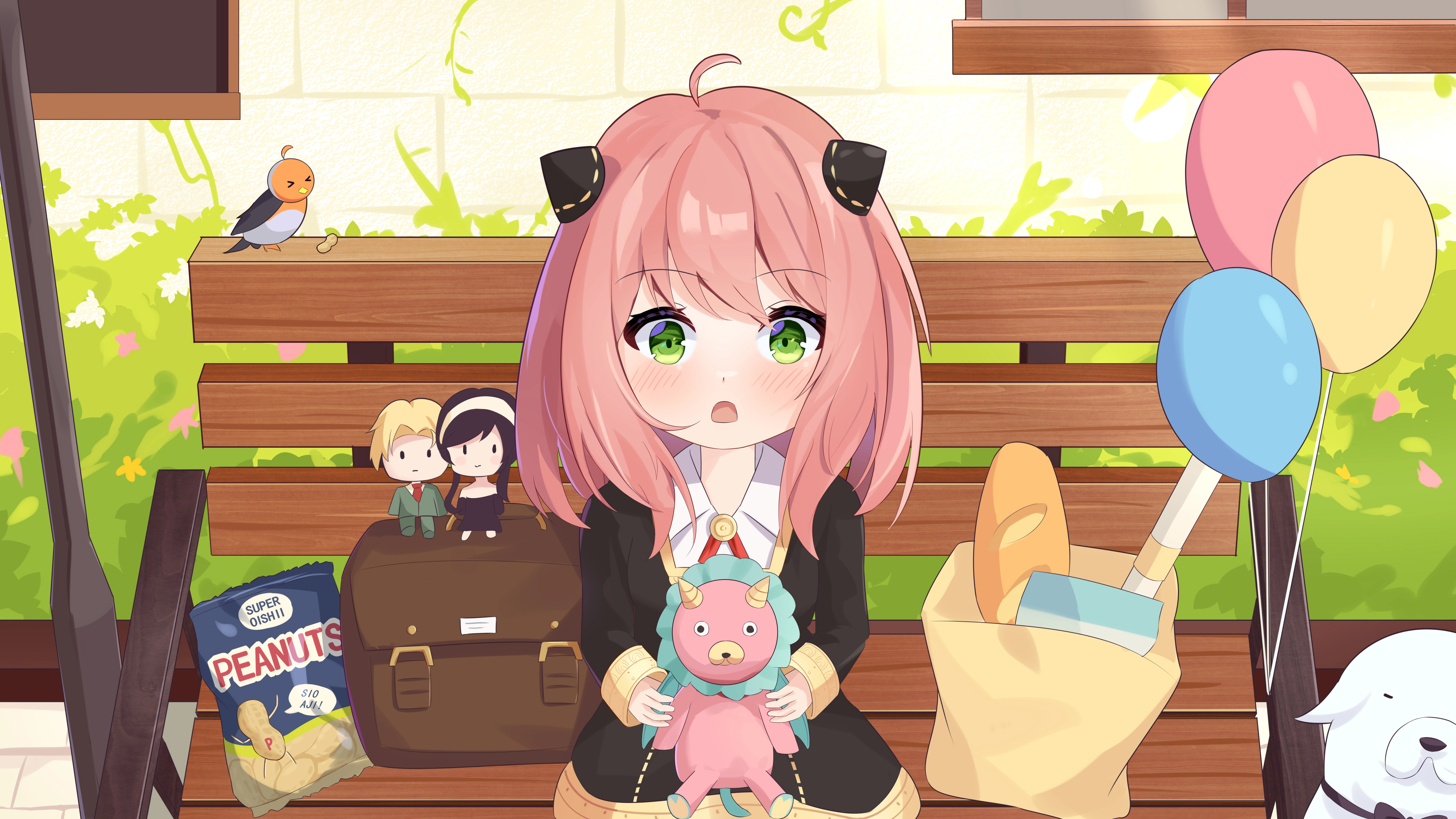 动画动漫 电脑桌面超高清壁纸 阿尼亚 约尔,第1张