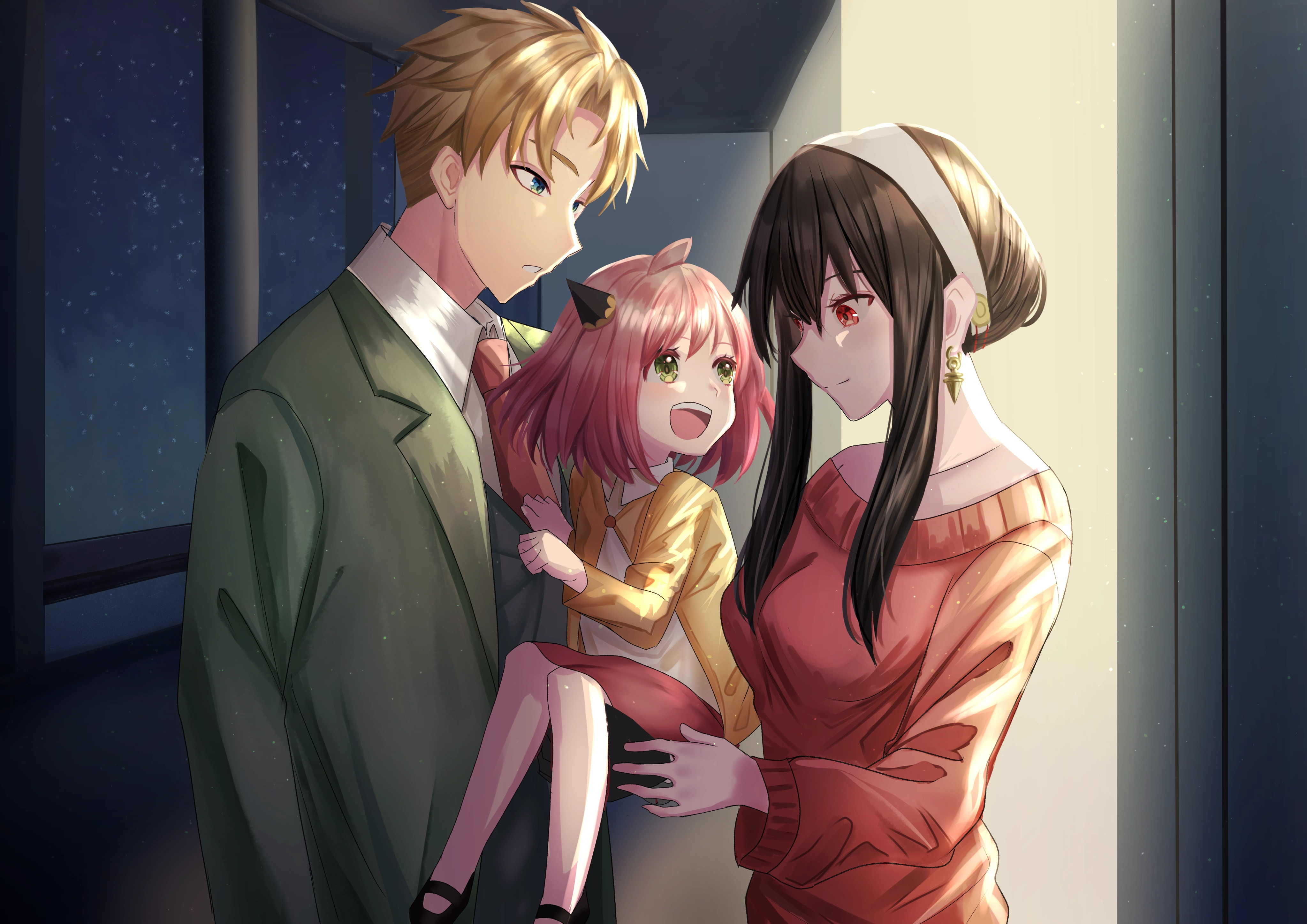 动画动漫 电脑桌面超高清壁纸 阿尼亚 约尔,第1张