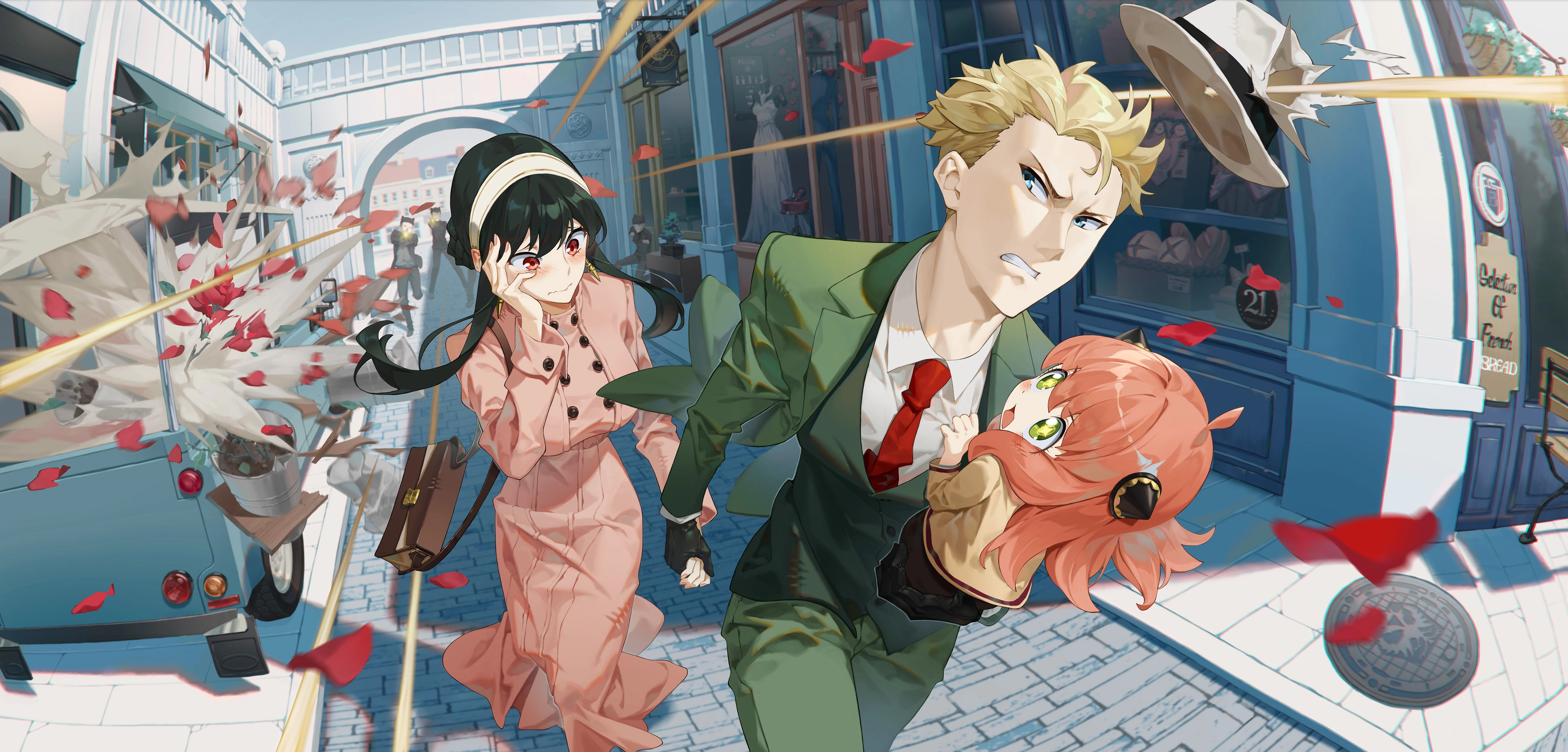 动画动漫 电脑桌面超高清壁纸 阿尼亚 约尔,第1张