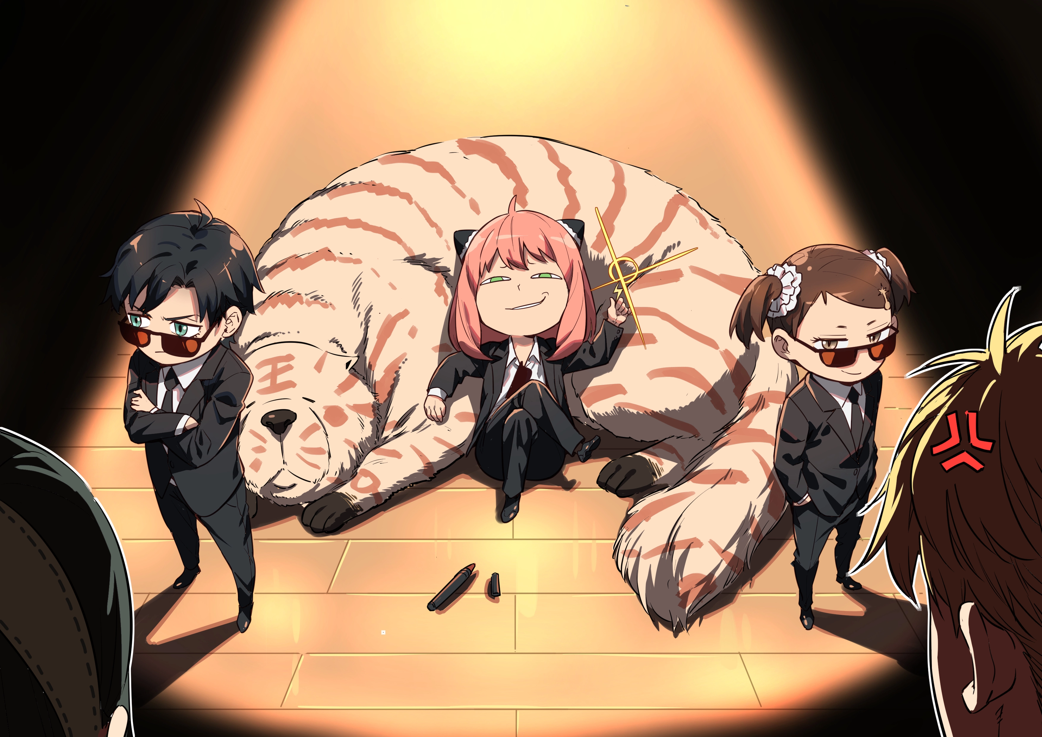 动画动漫 电脑桌面超高清壁纸 阿尼亚 约尔,第1张