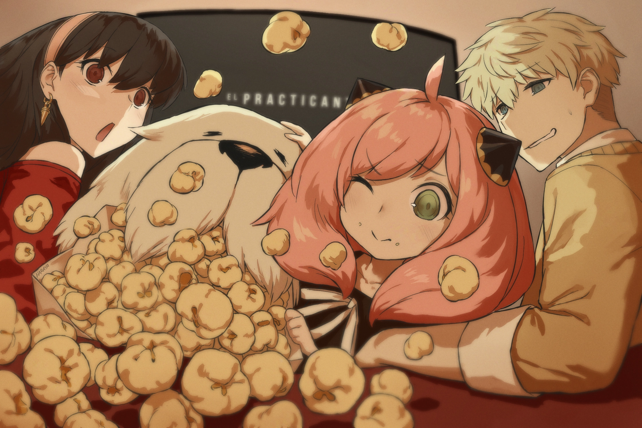 动画动漫 电脑桌面超高清壁纸 阿尼亚 约尔,第1张