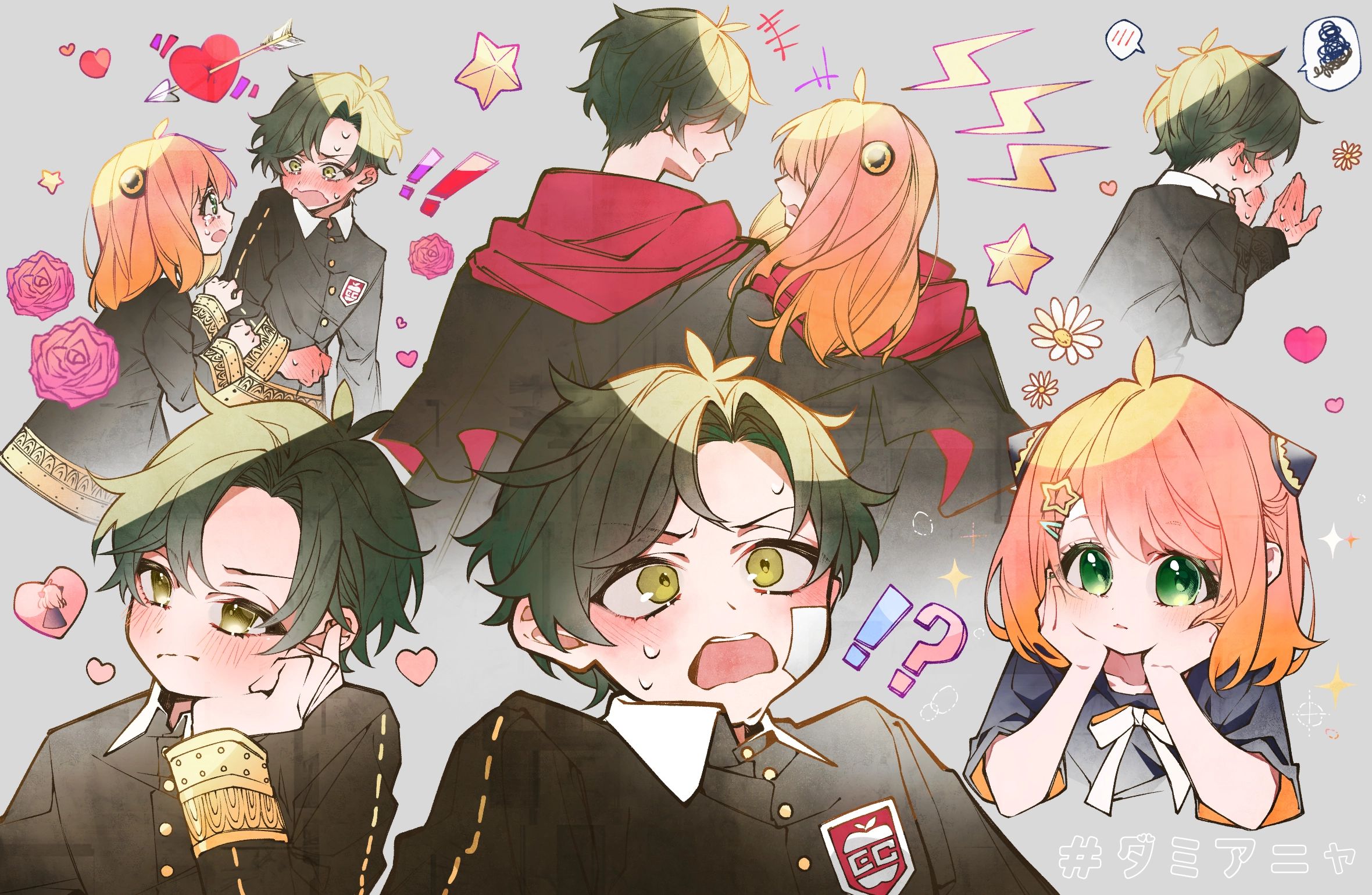 动画动漫 电脑桌面超高清壁纸 阿尼亚 约尔,第1张