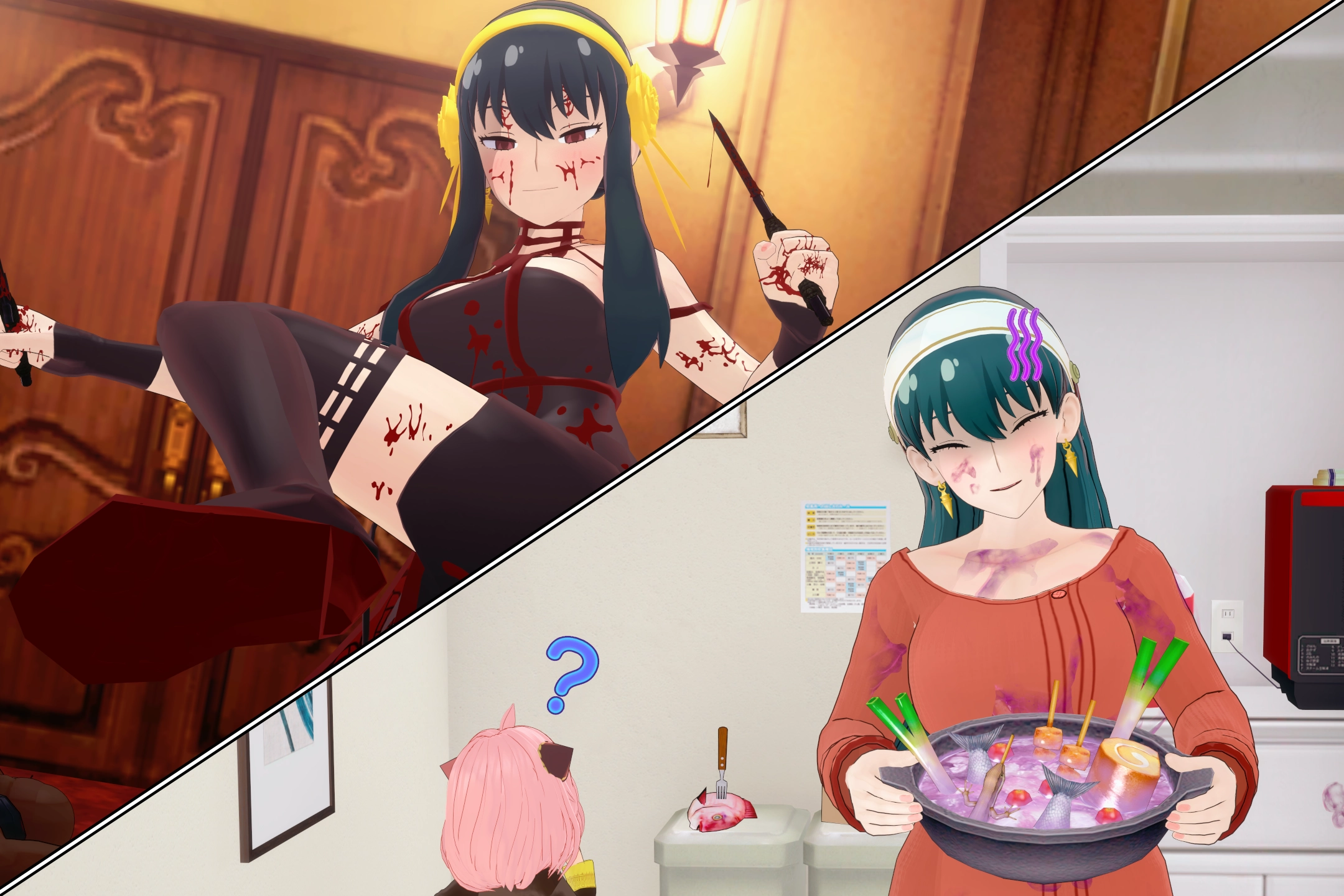 动画动漫 电脑桌面超高清壁纸 阿尼亚 约尔,第1张