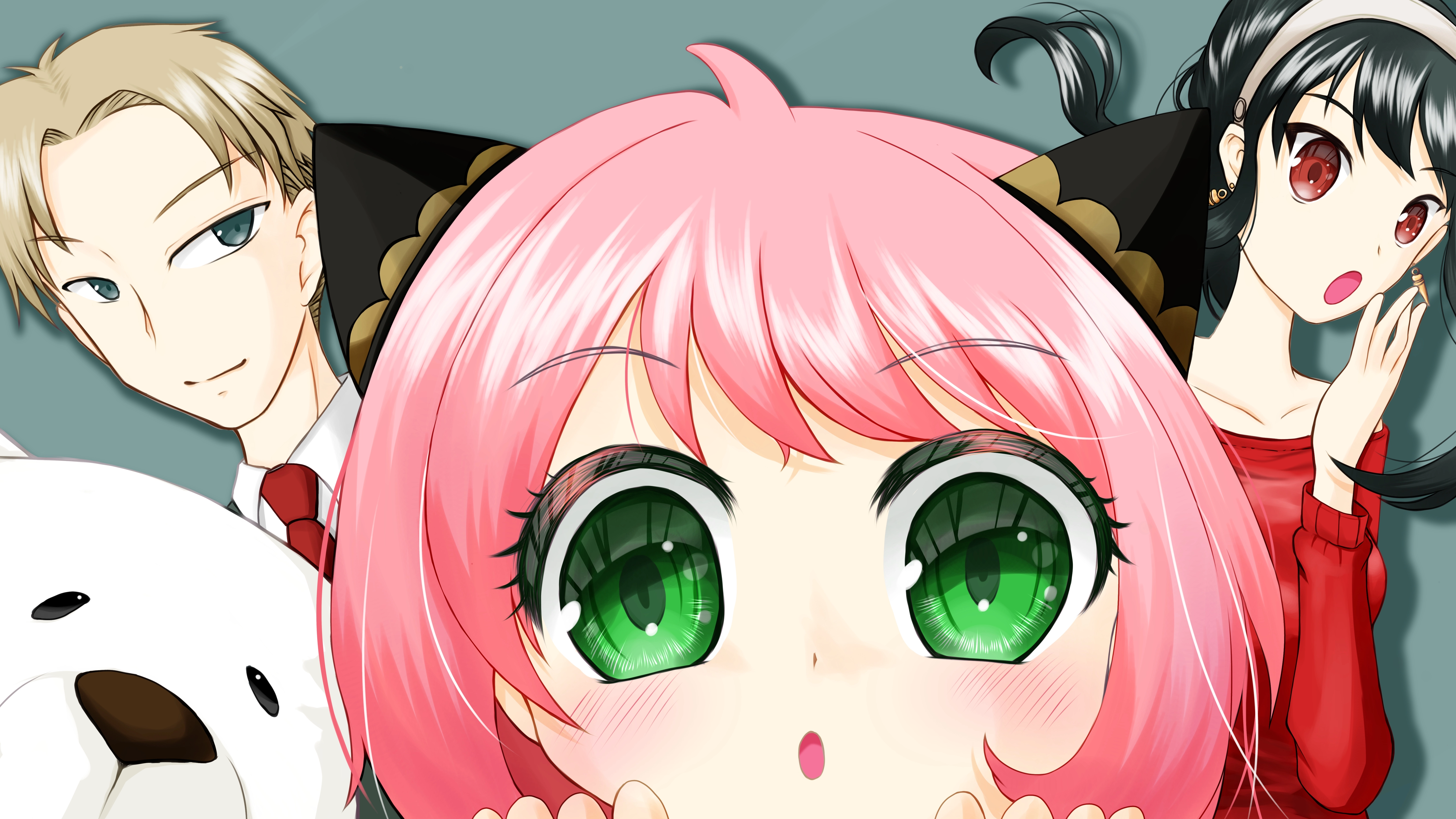 动画动漫 电脑桌面超高清壁纸 阿尼亚 约尔,第1张