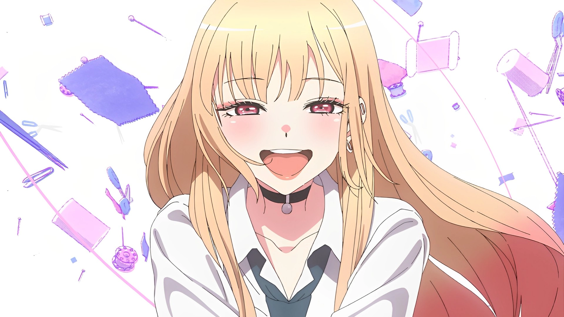 动画 二次元 日漫超高清平板电脑桌面壁纸 喜多川海梦,第1张