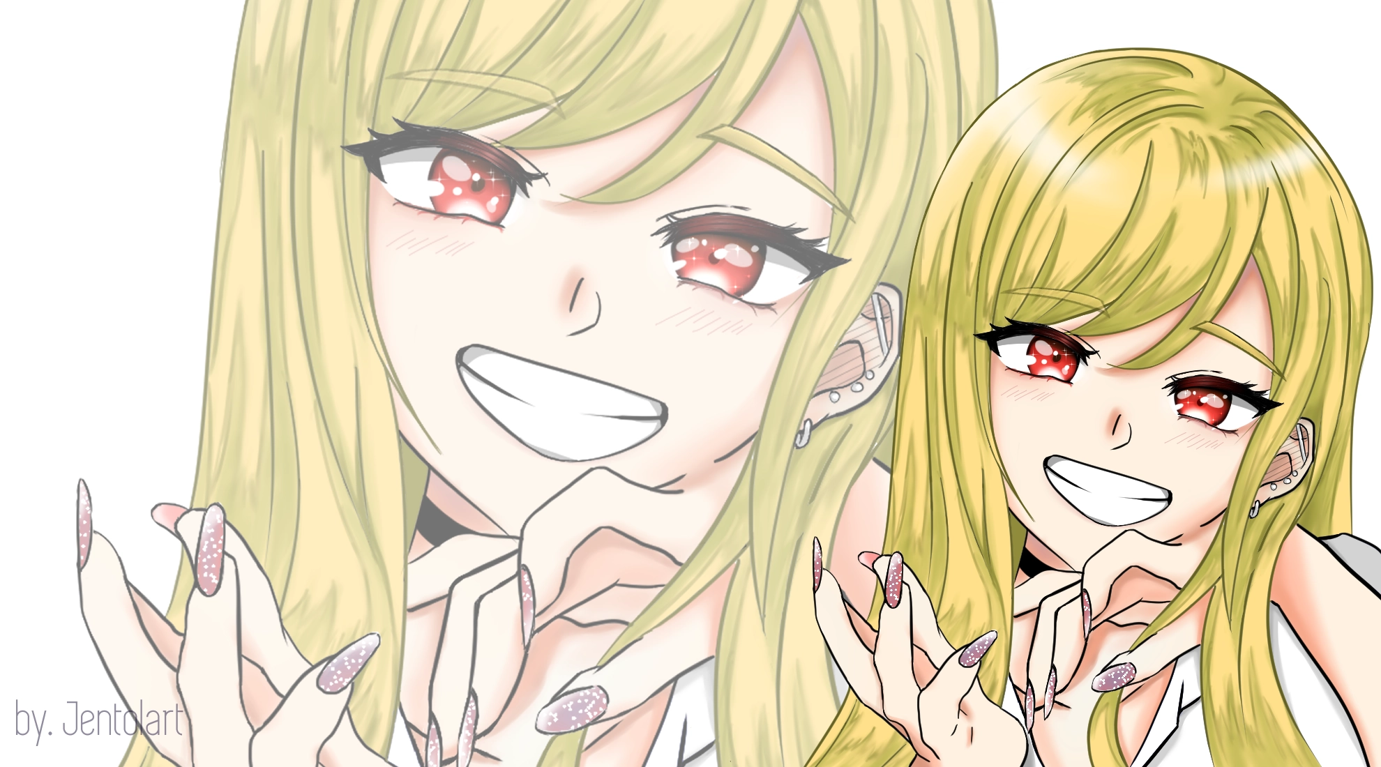 动画 二次元 日漫超高清平板电脑桌面壁纸 喜多川海梦,第1张