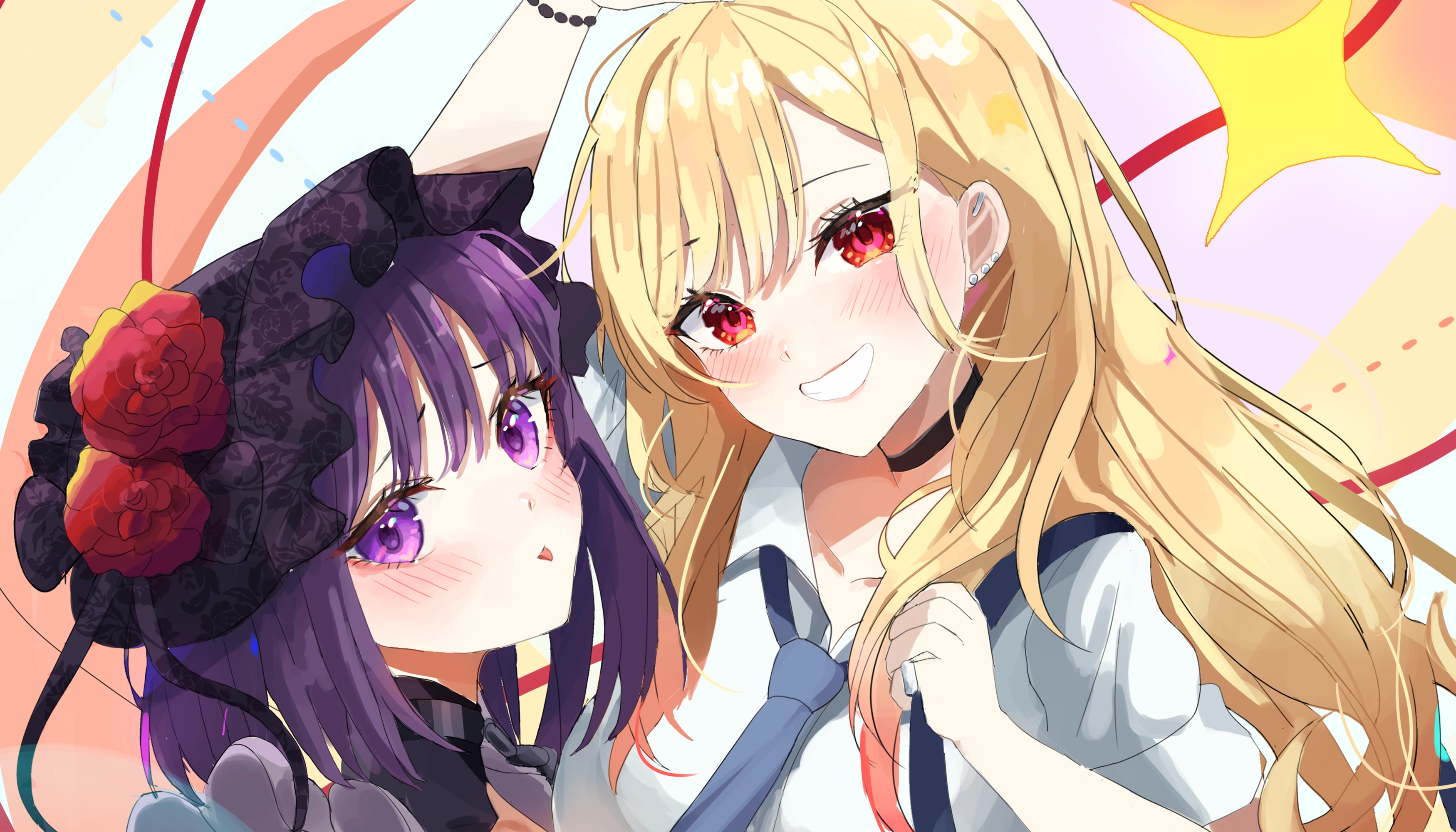 动画 二次元 日漫超高清平板电脑桌面壁纸 喜多川海梦,第1张