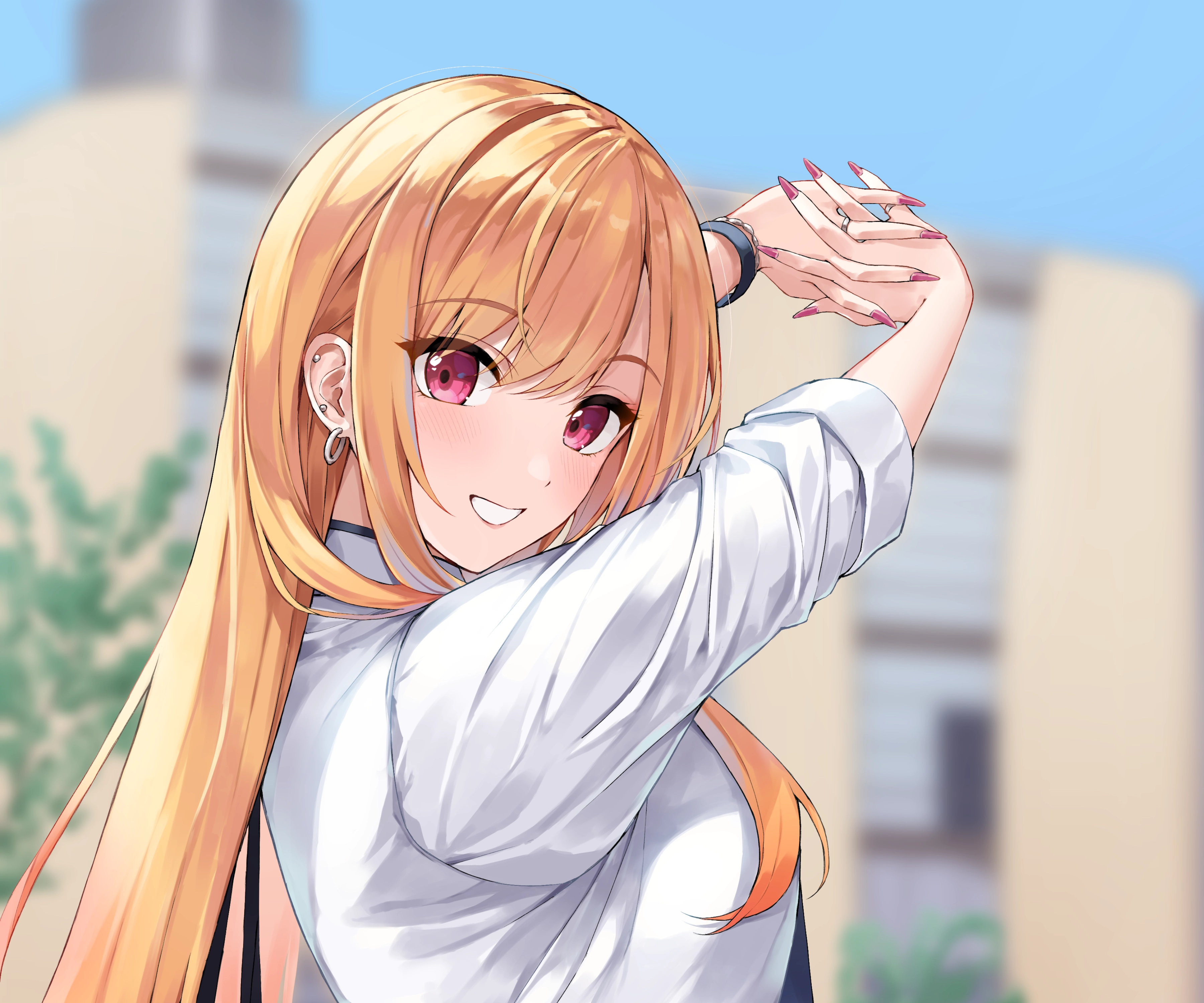 动画 二次元 日漫超高清ipad平板电脑桌面壁纸 喜多川海梦,第1张