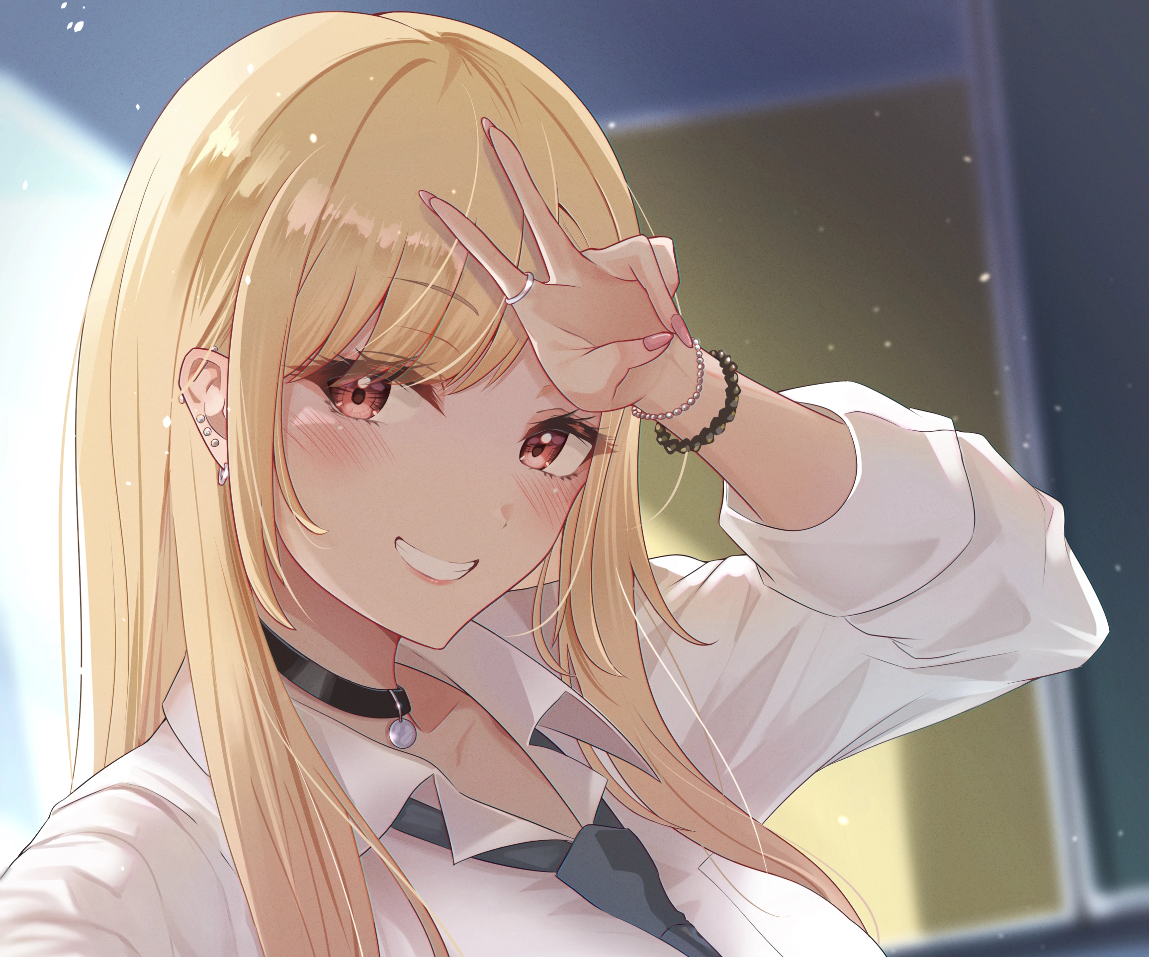 动画 二次元 日漫超高清ipad平板电脑桌面壁纸 喜多川海梦,第1张