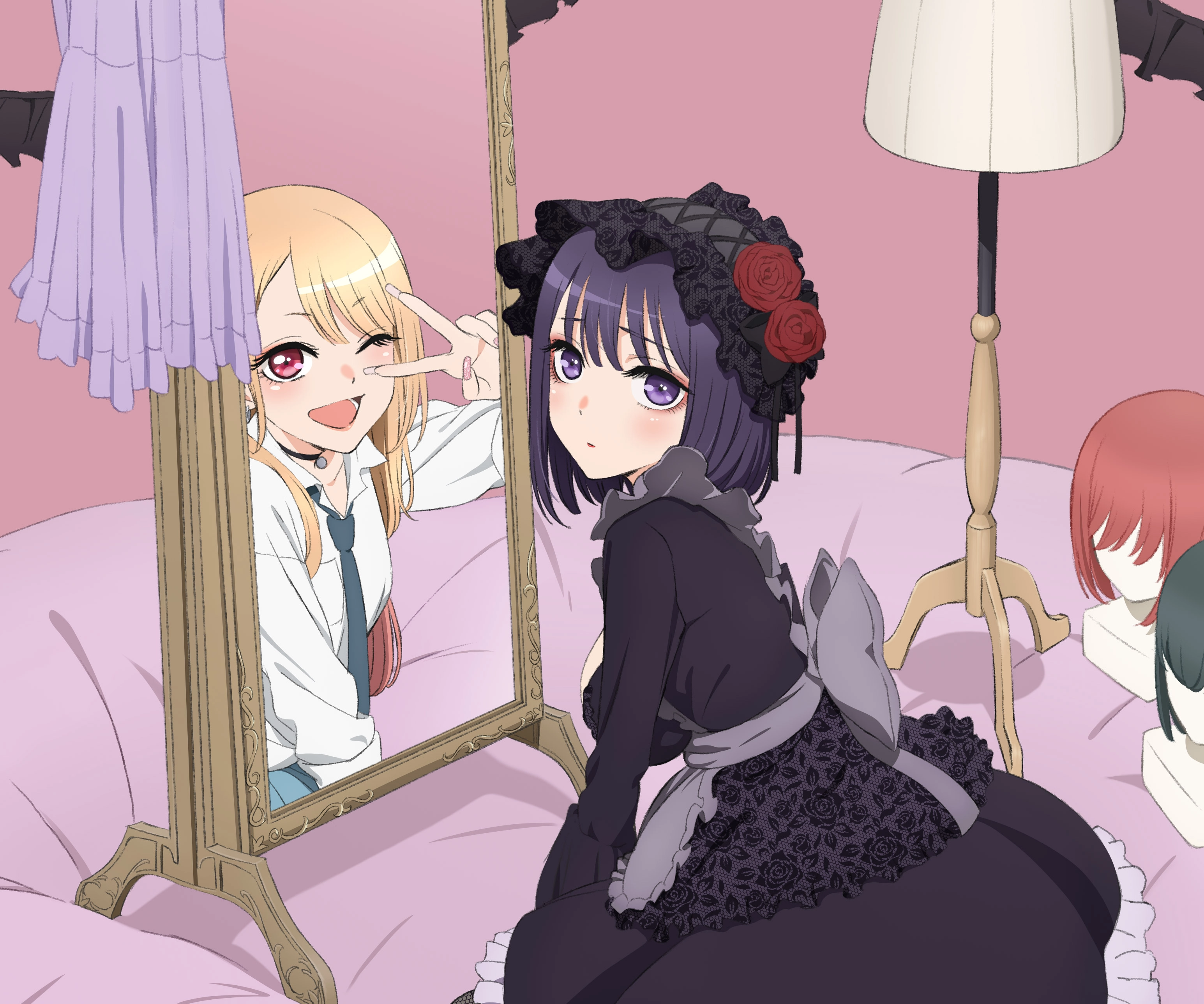 动画 二次元 日漫超高清ipad平板电脑桌面壁纸 喜多川海梦,第1张