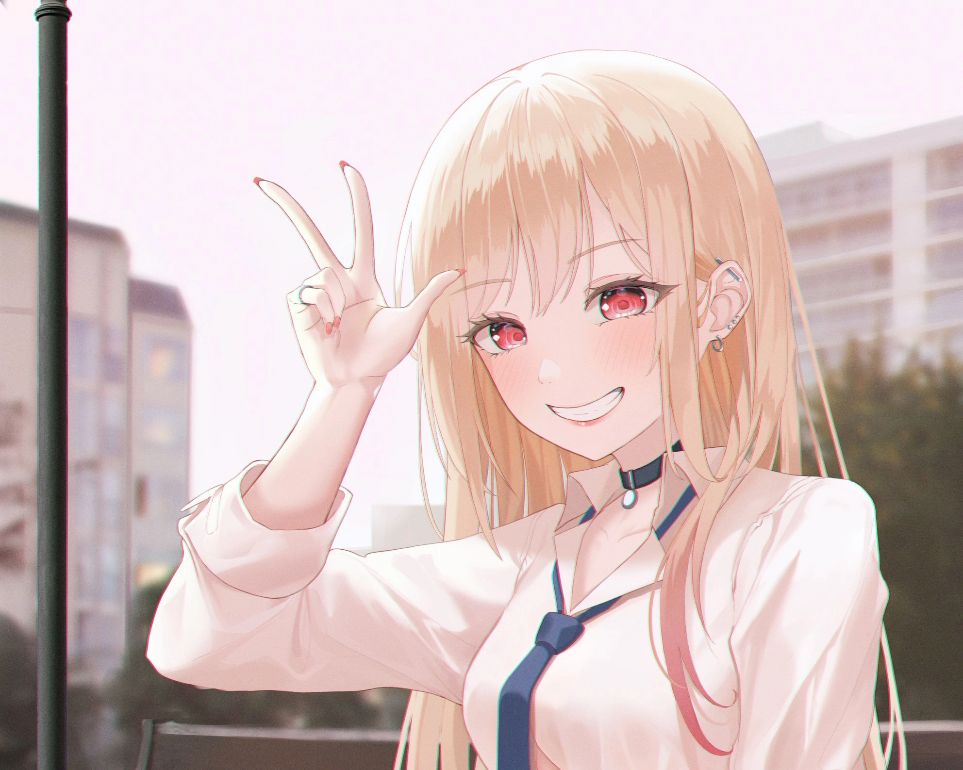 动画 二次元 日漫超高清ipad平板电脑桌面壁纸 喜多川海梦,第1张