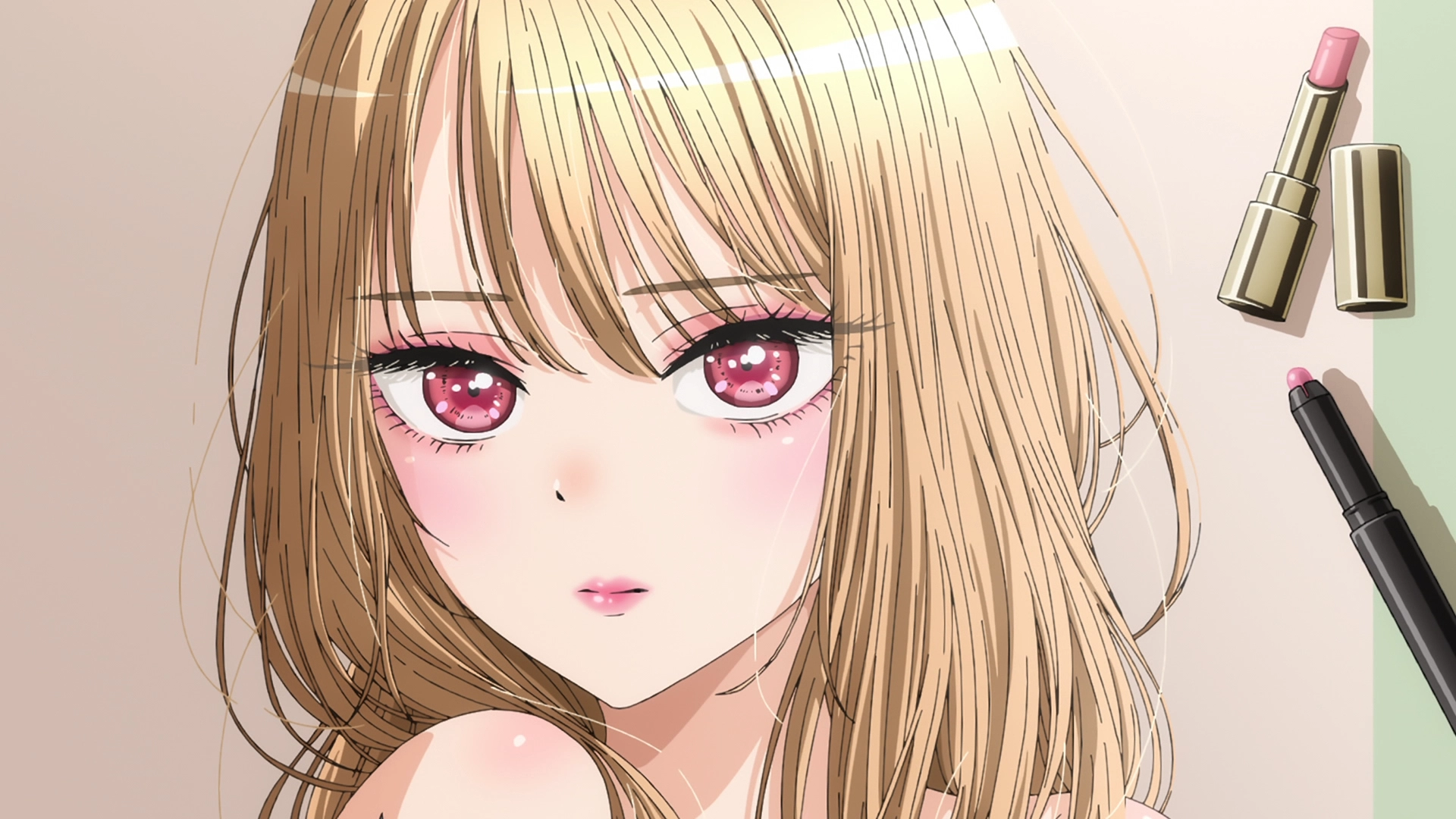 动画 二次元 日漫超高清ipad平板电脑桌面壁纸 喜多川海梦,第1张