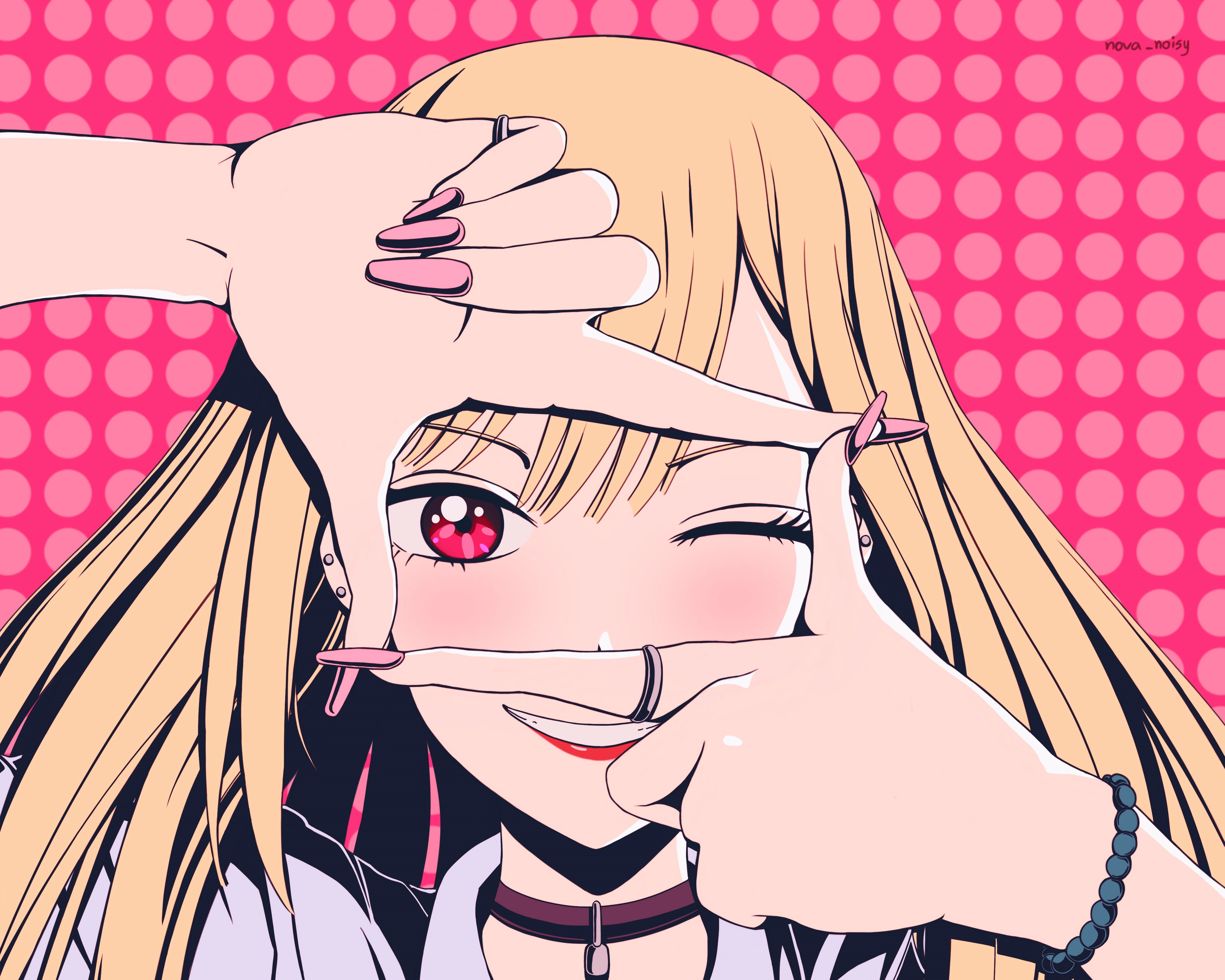 动画 二次元 日漫超高清ipad平板电脑桌面壁纸 喜多川海梦,第1张