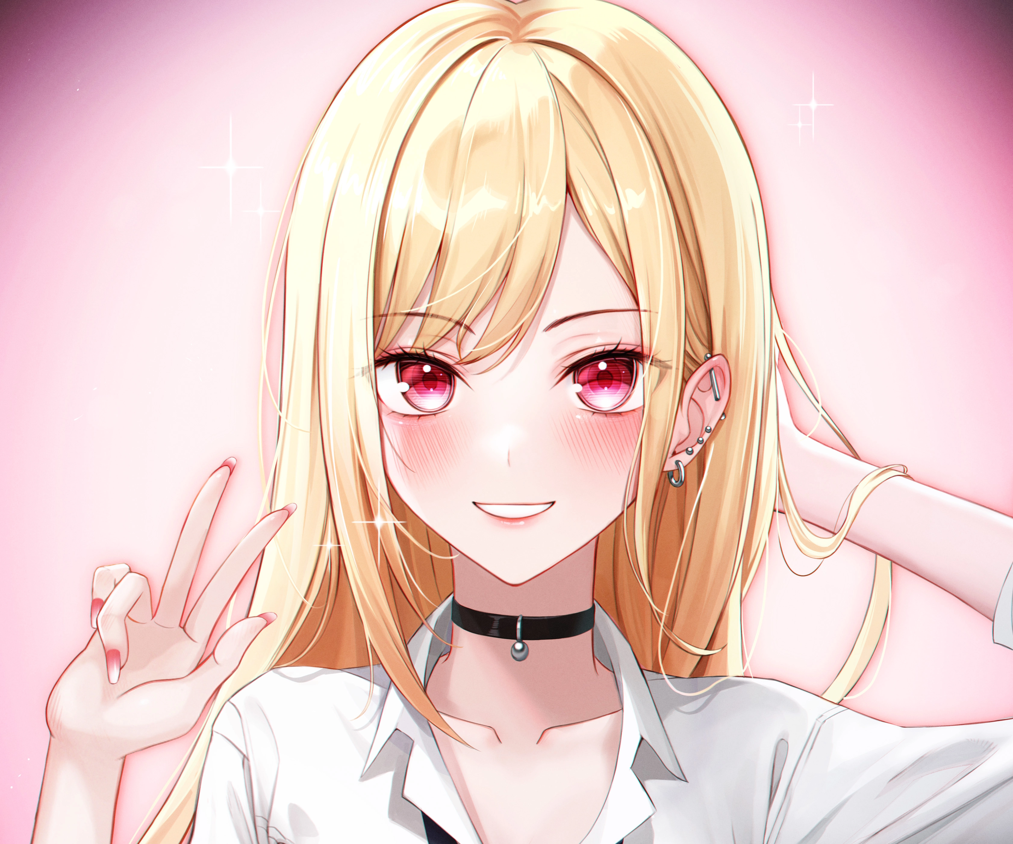 动画 二次元 日漫超高清ipad平板电脑桌面壁纸 喜多川海梦,第1张