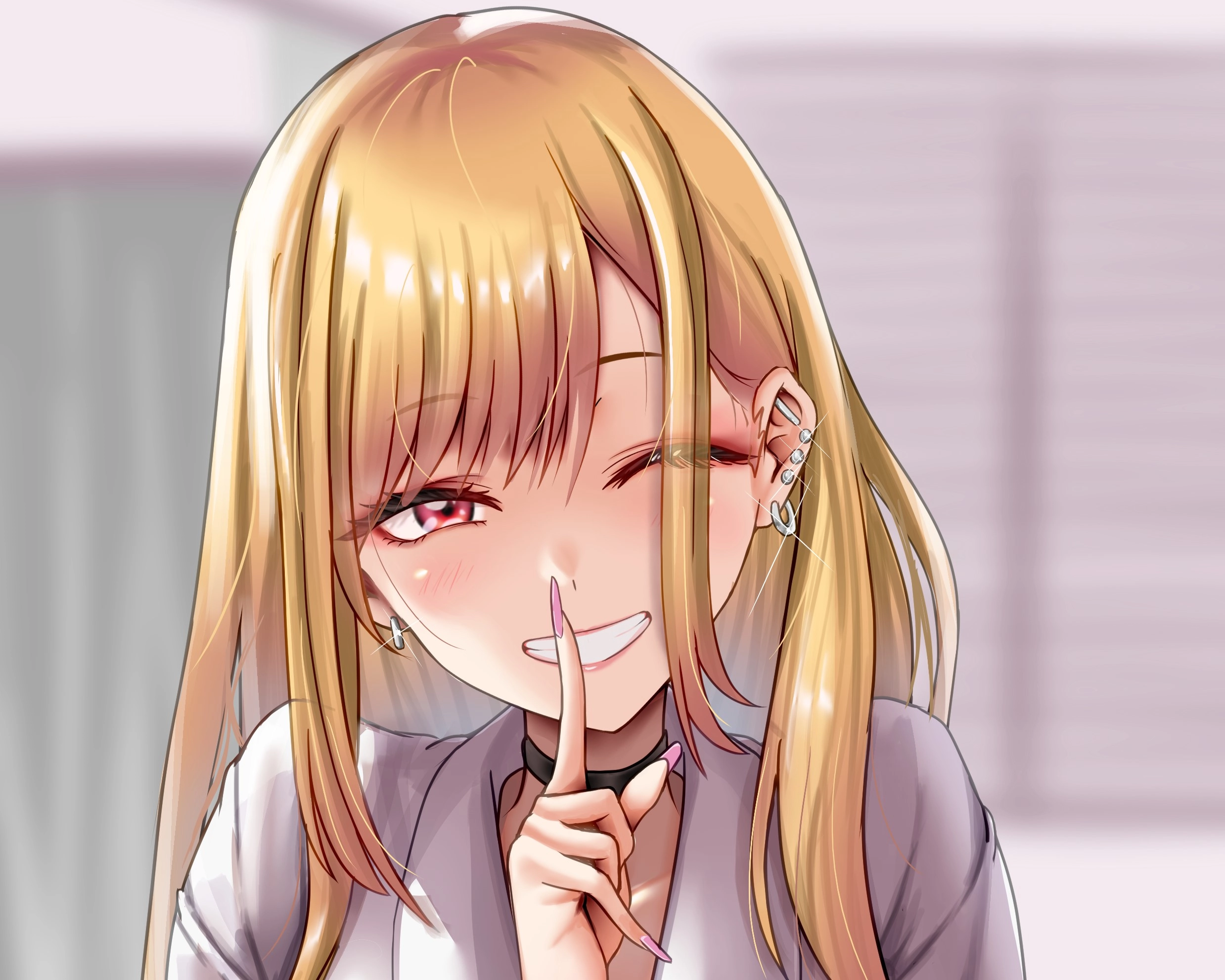 动画 二次元 日漫超高清ipad平板电脑桌面壁纸 喜多川海梦,第1张