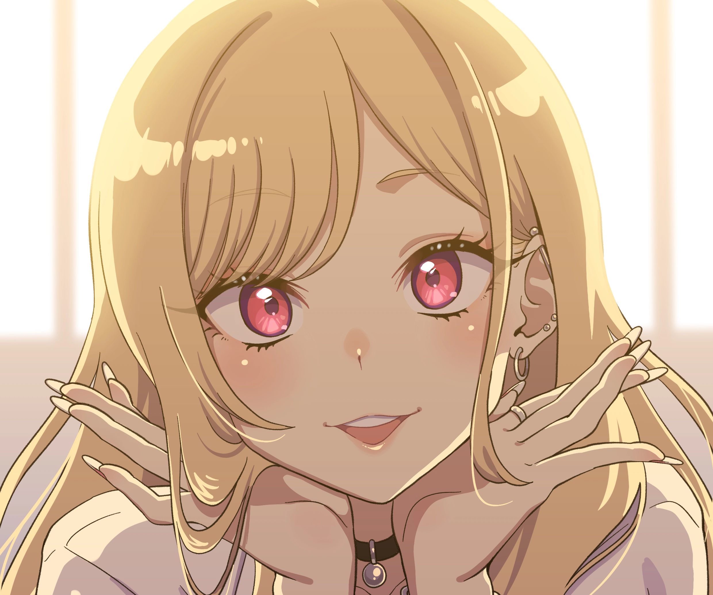 动画 二次元 日漫超高清ipad平板电脑桌面壁纸 喜多川海梦,第1张