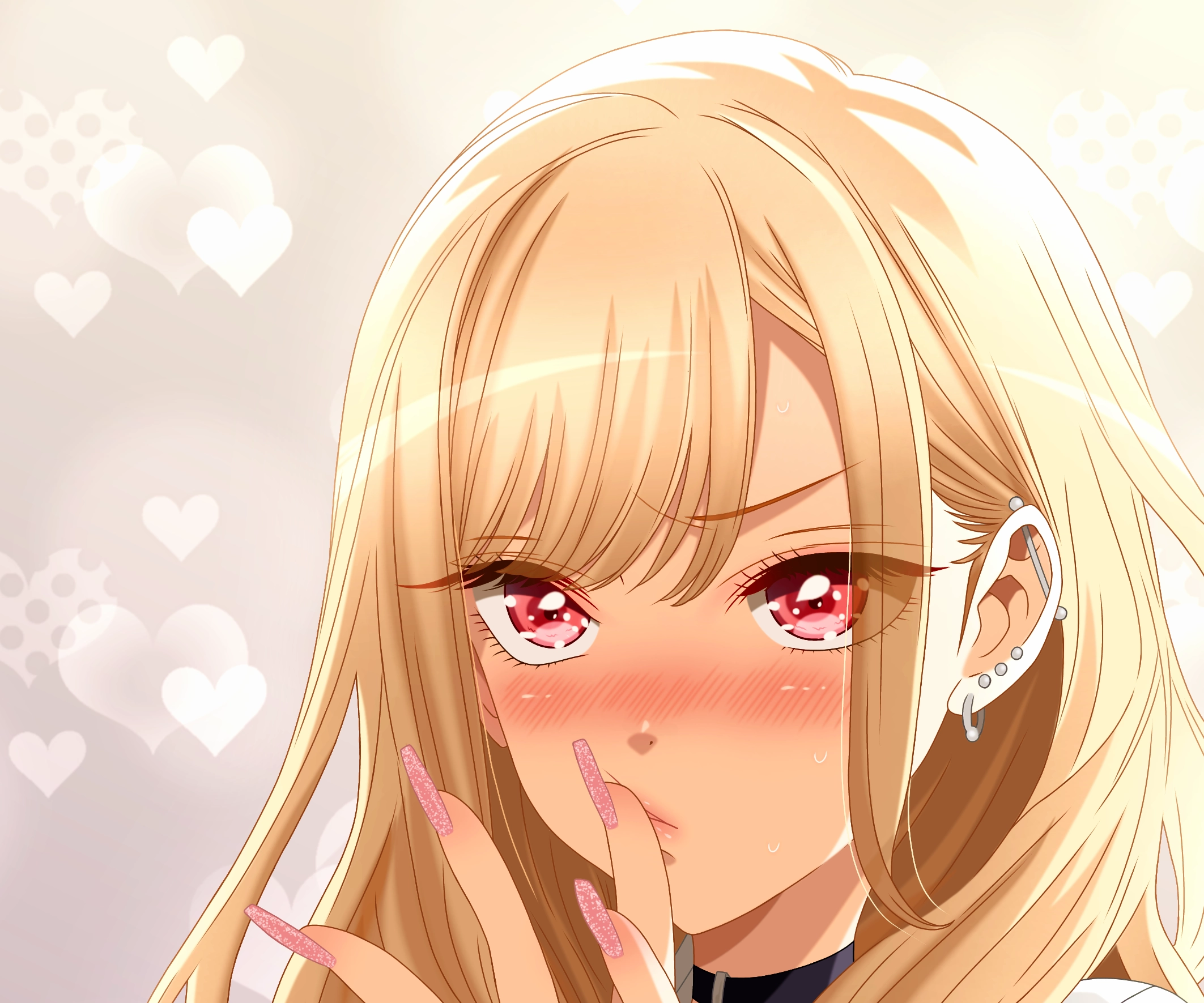 动画 二次元 日漫超高清ipad平板电脑桌面壁纸 喜多川海梦,第1张