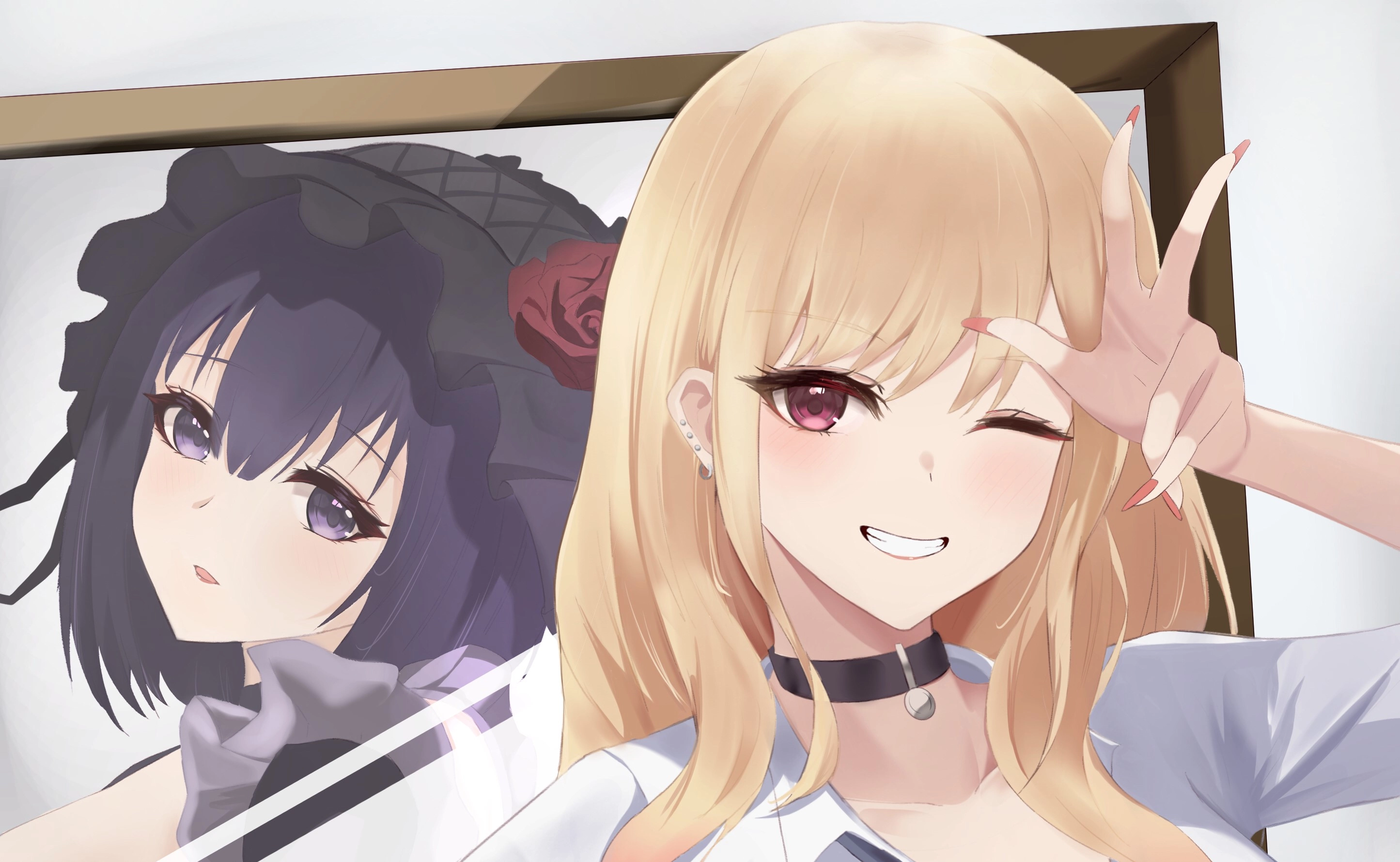 动画 二次元 日漫超高清ipad平板电脑桌面壁纸 喜多川海梦,第1张