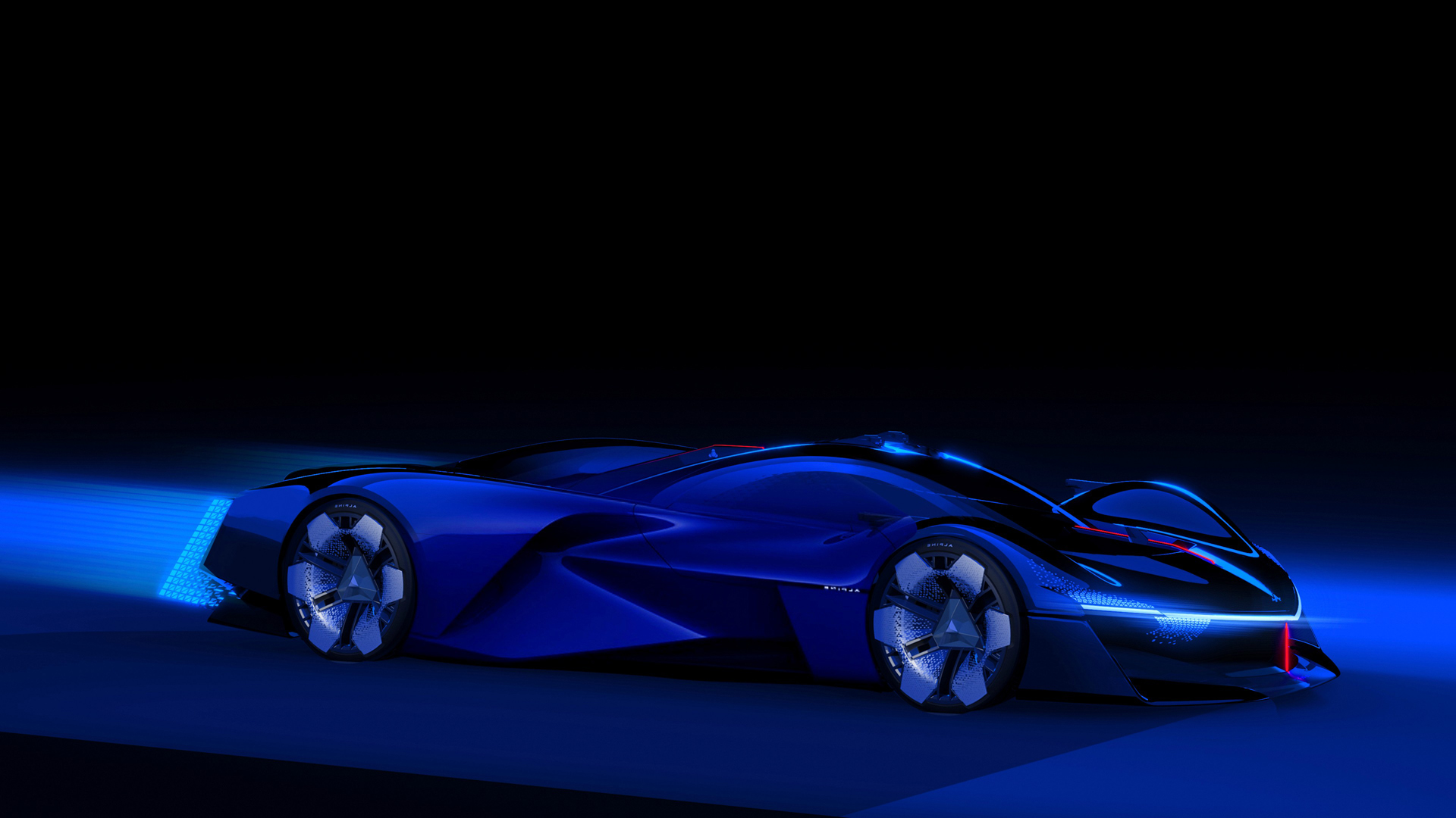 概念车 Alpine Alpenglow 电脑壁纸,第1张