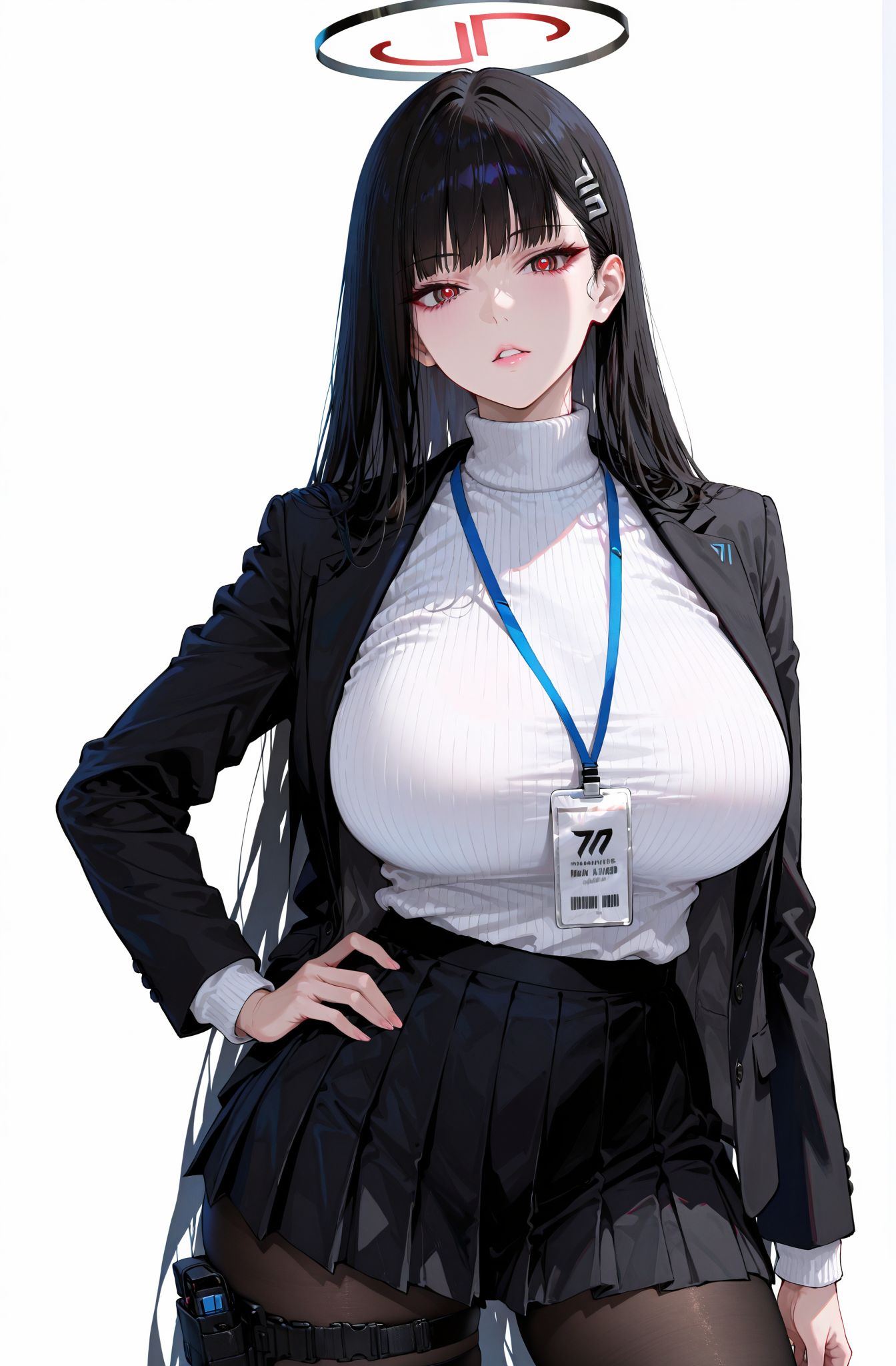 二次元少女 碧蓝档案 美女二次元壁纸,第1张