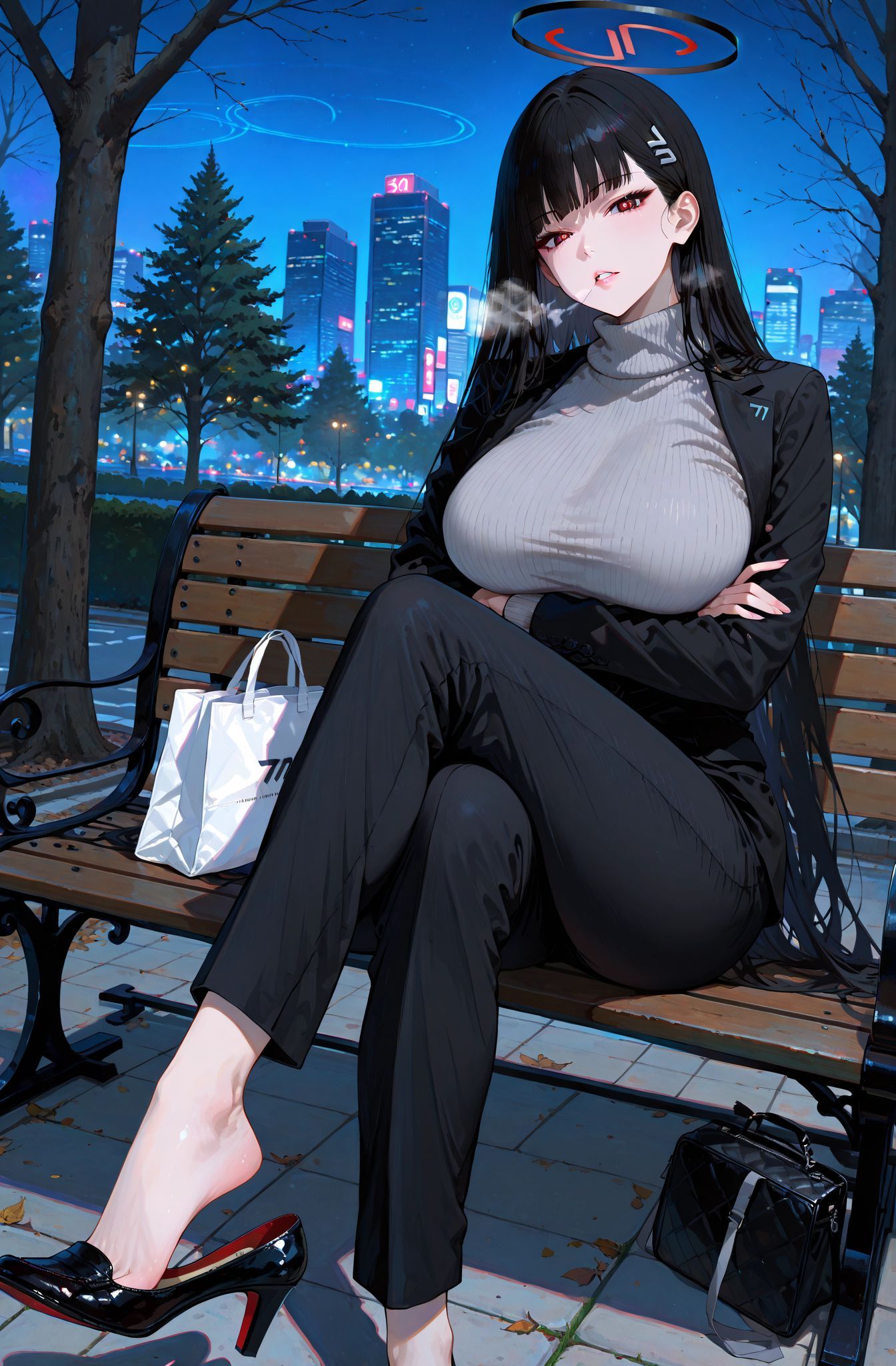 二次元少女 碧蓝档案 美女二次元壁纸,第3张