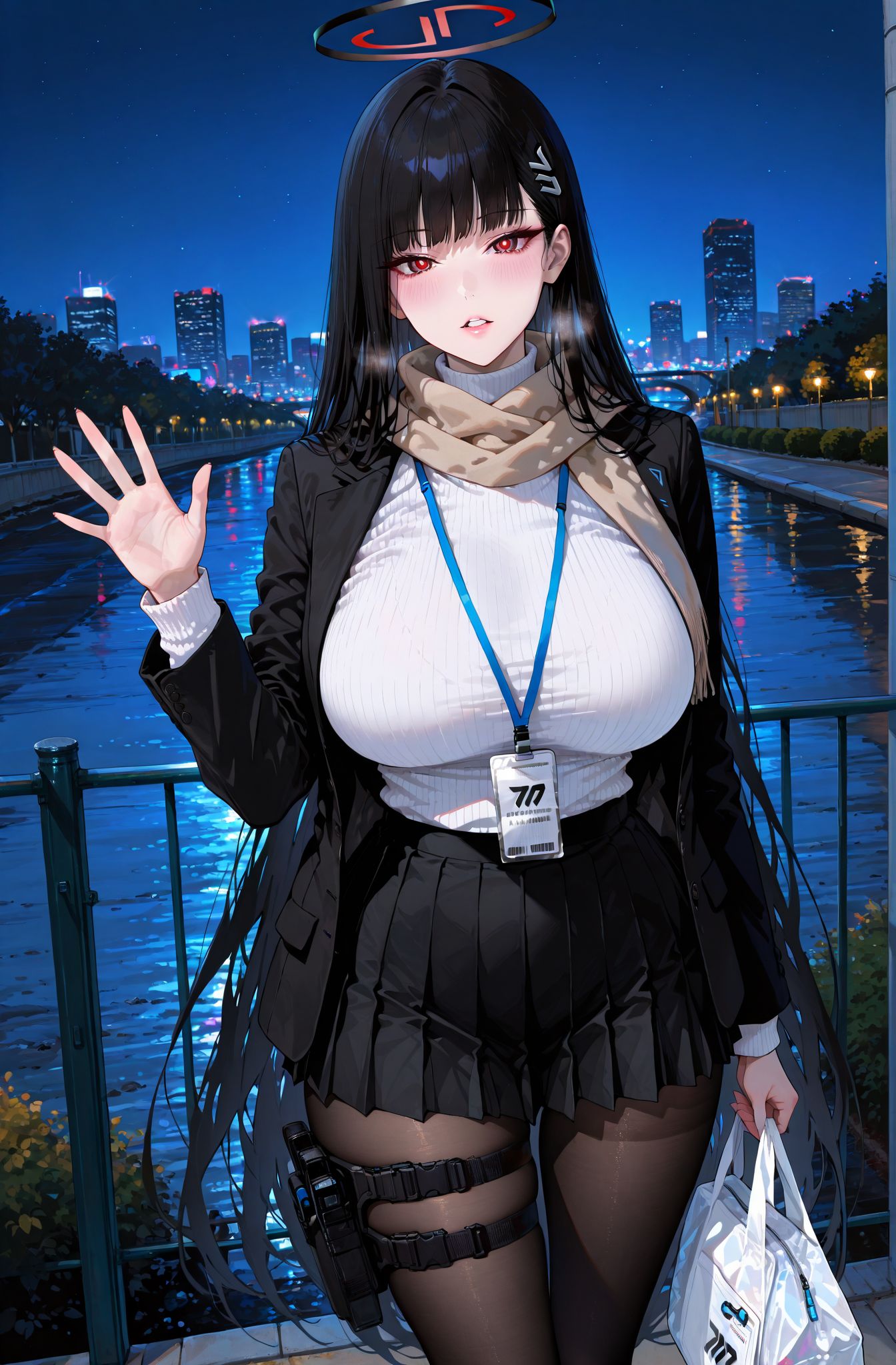 二次元少女 碧蓝档案 美女二次元壁纸,第4张