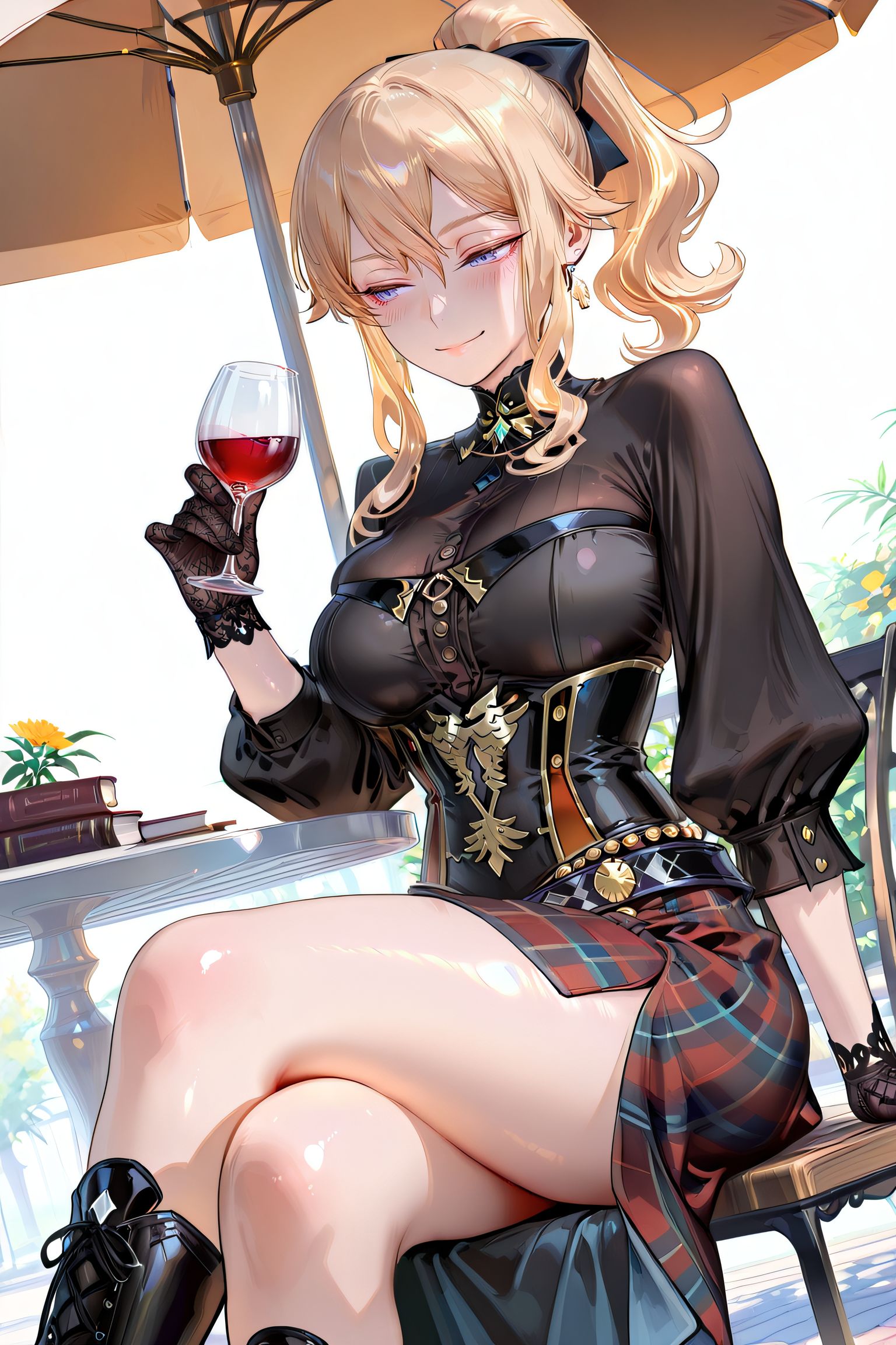 二次元少女 原神 琴 都市美女 街道,第2张