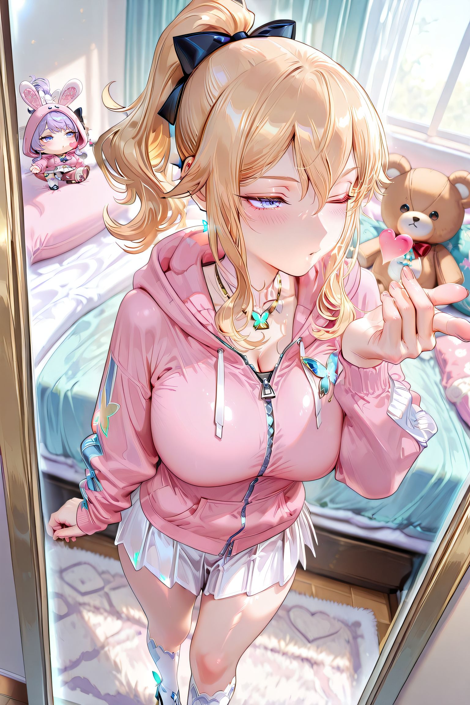 二次元少女 原神 琴 都市美女 街道,第5张