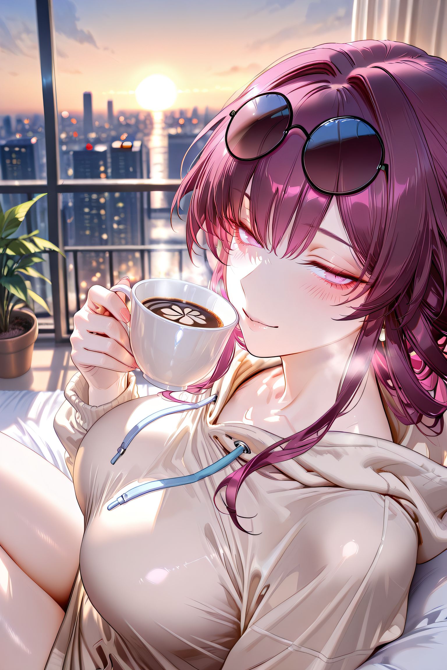 二次元少女 崩坏星穹铁道 卡芙卡 调皮可爱表情,第4张