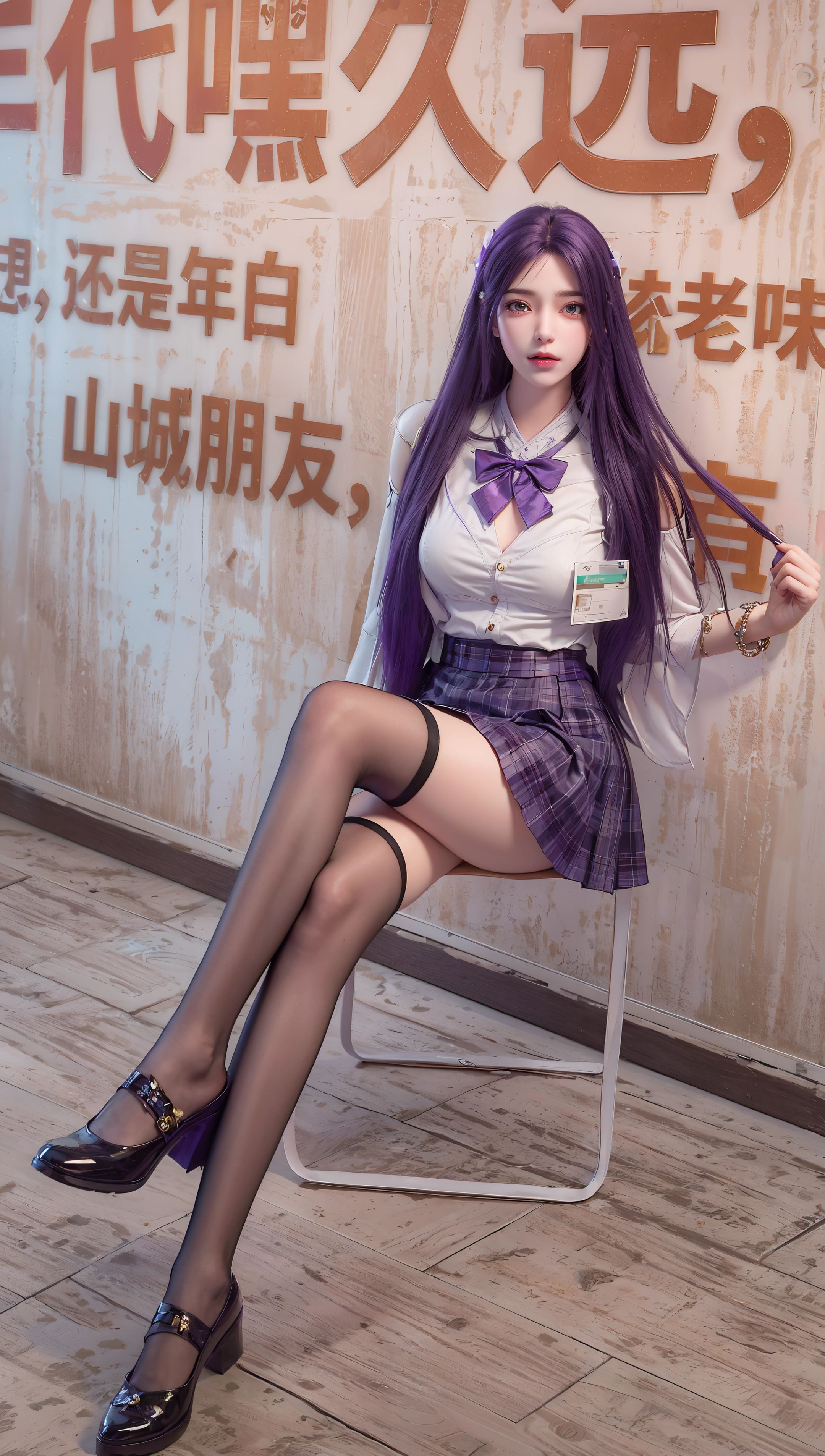 完美世界 云曦 大长腿 国漫女神 黑丝袜,第6张