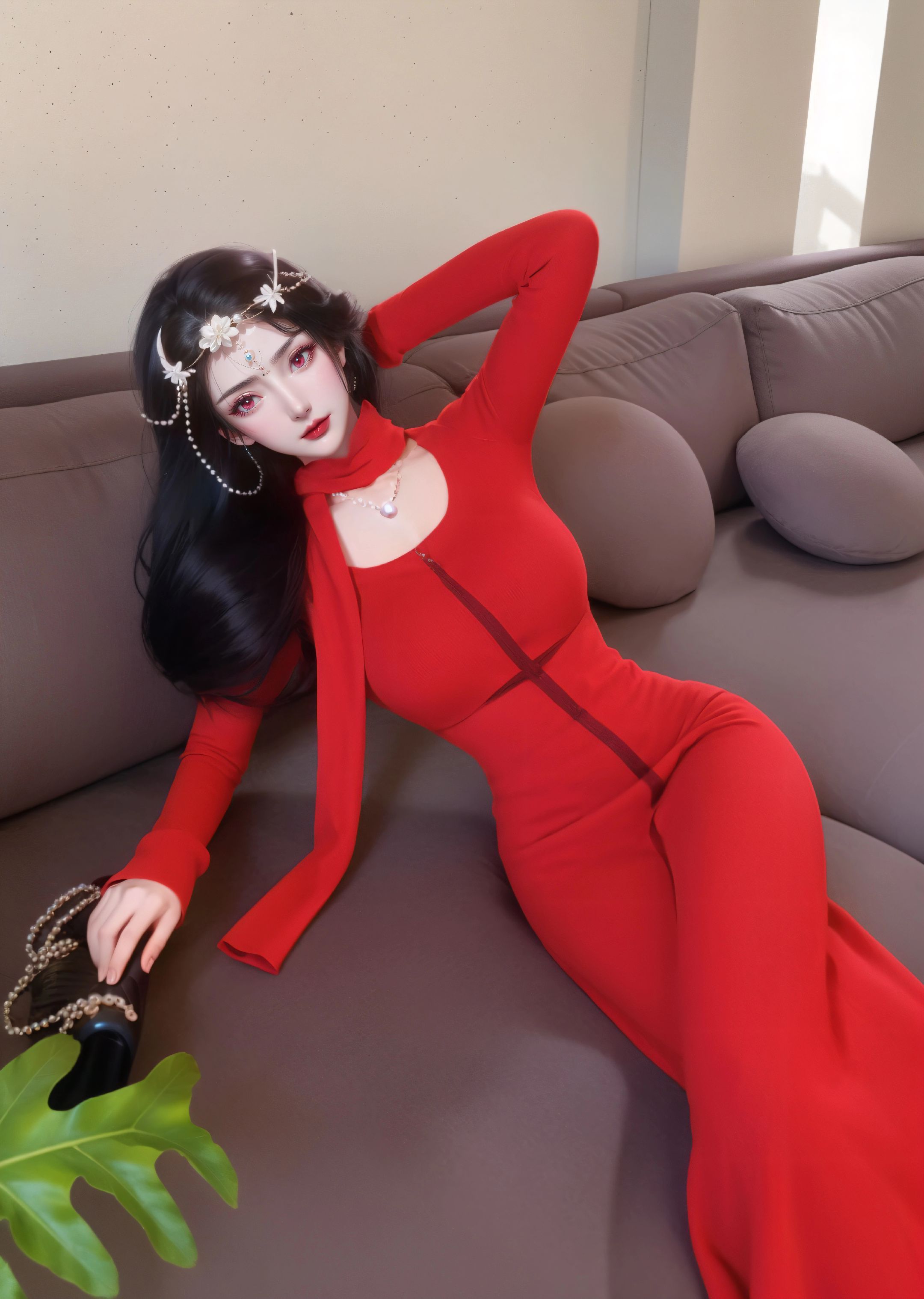 仙逆 红蝶 红红火火的 国漫女神,第7张