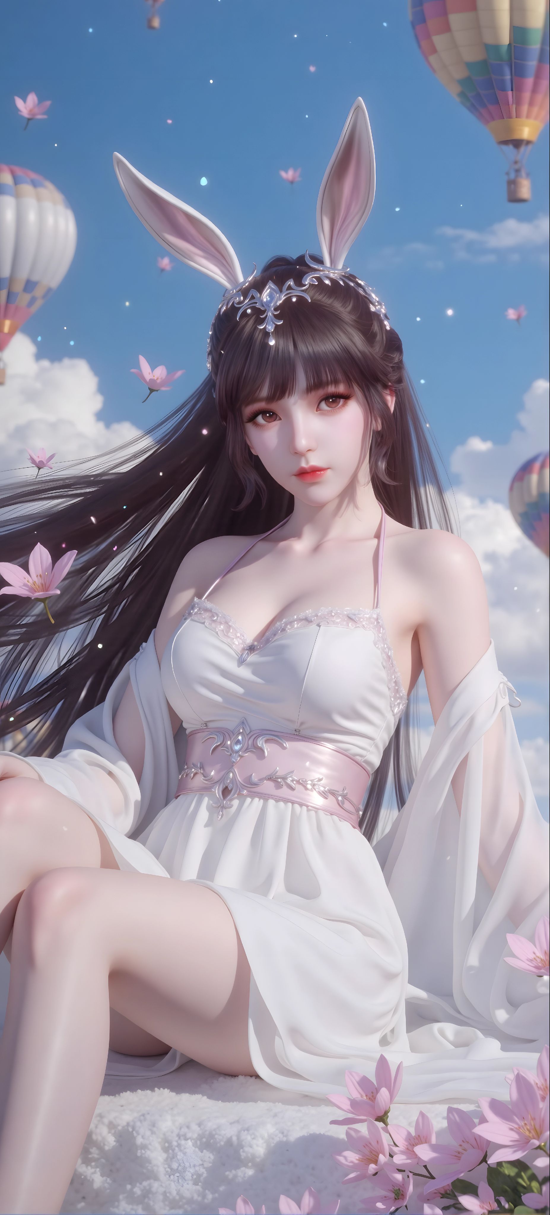 斗罗大陆 小舞 现代装扮 海边 花海,第7张