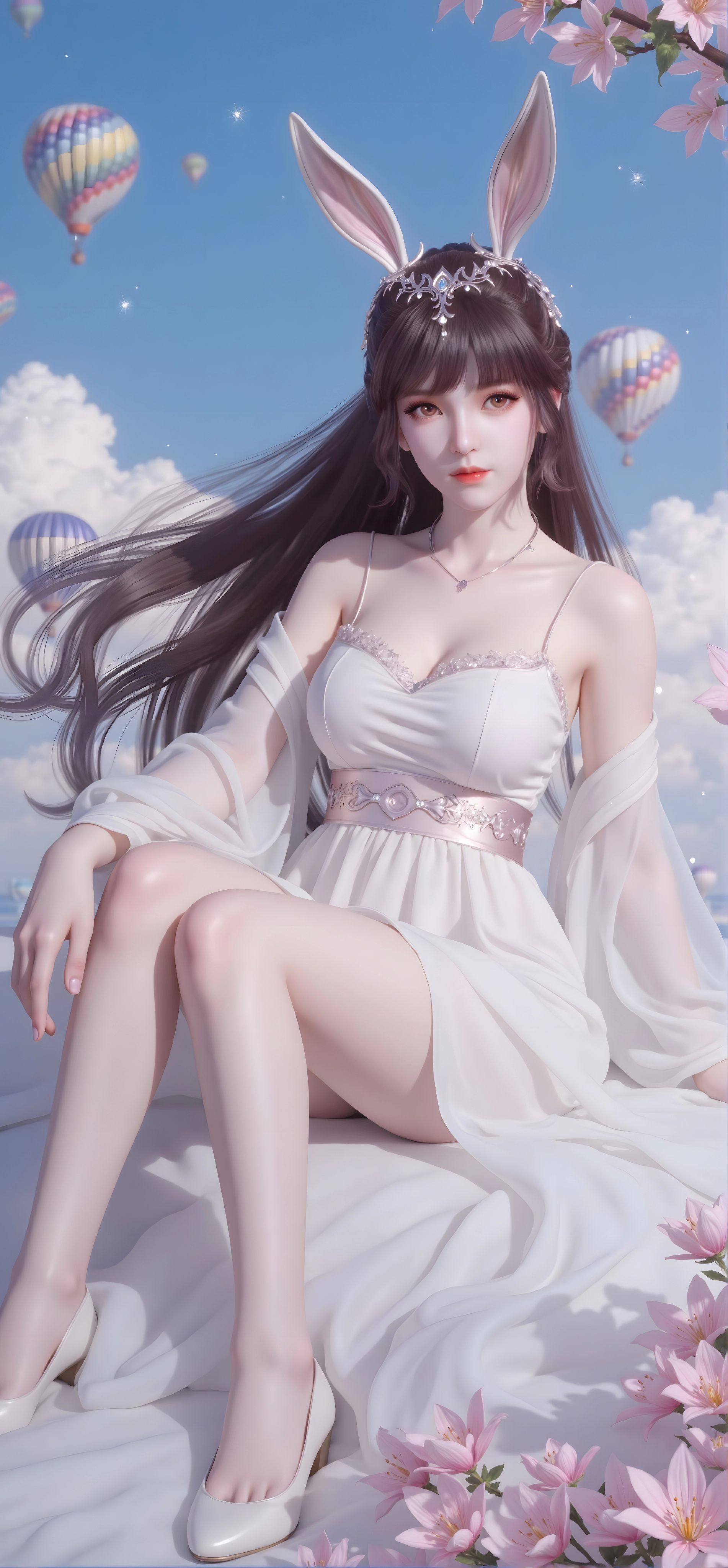 斗罗大陆 小舞 现代装扮 海边 花海,第9张