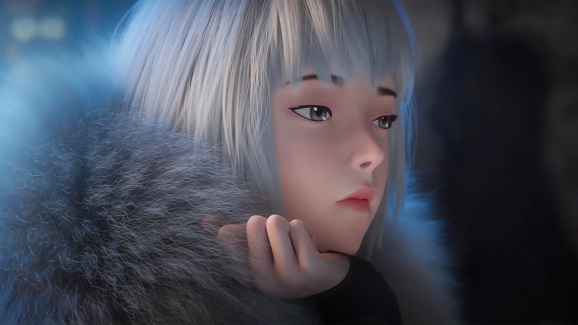 灵笼第二季 白月魁 白老板 桌面壁纸 全屏,第1张