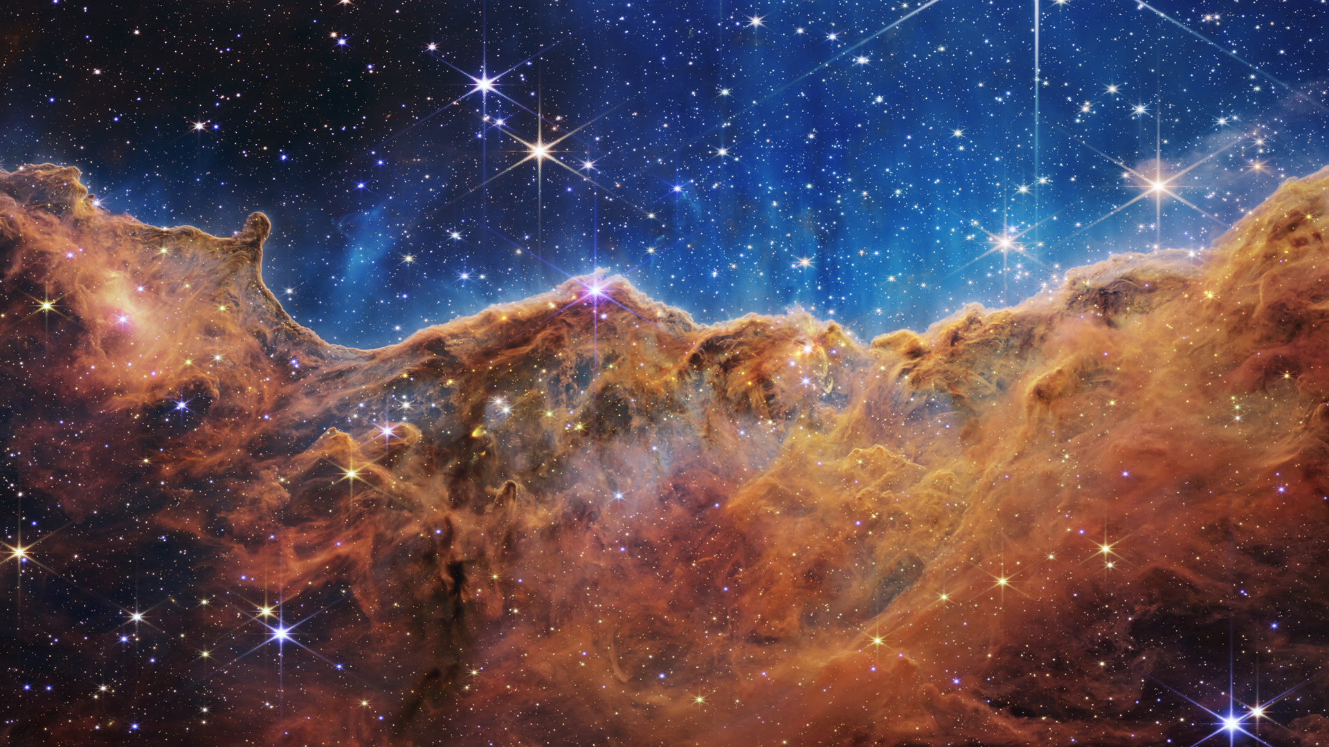 船底座星云高清壁纸,第1张