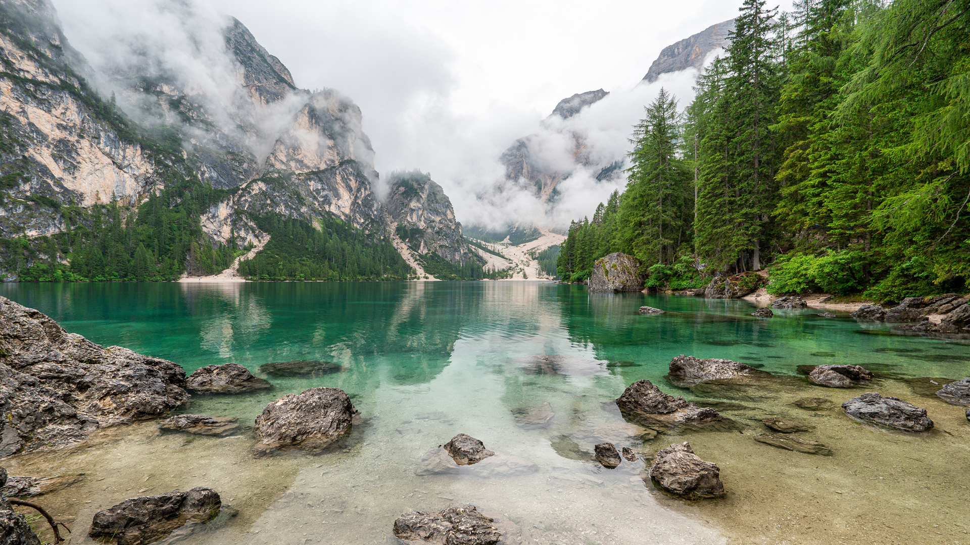青山绿水 山川 河流 自然风景桌面壁纸,第1张