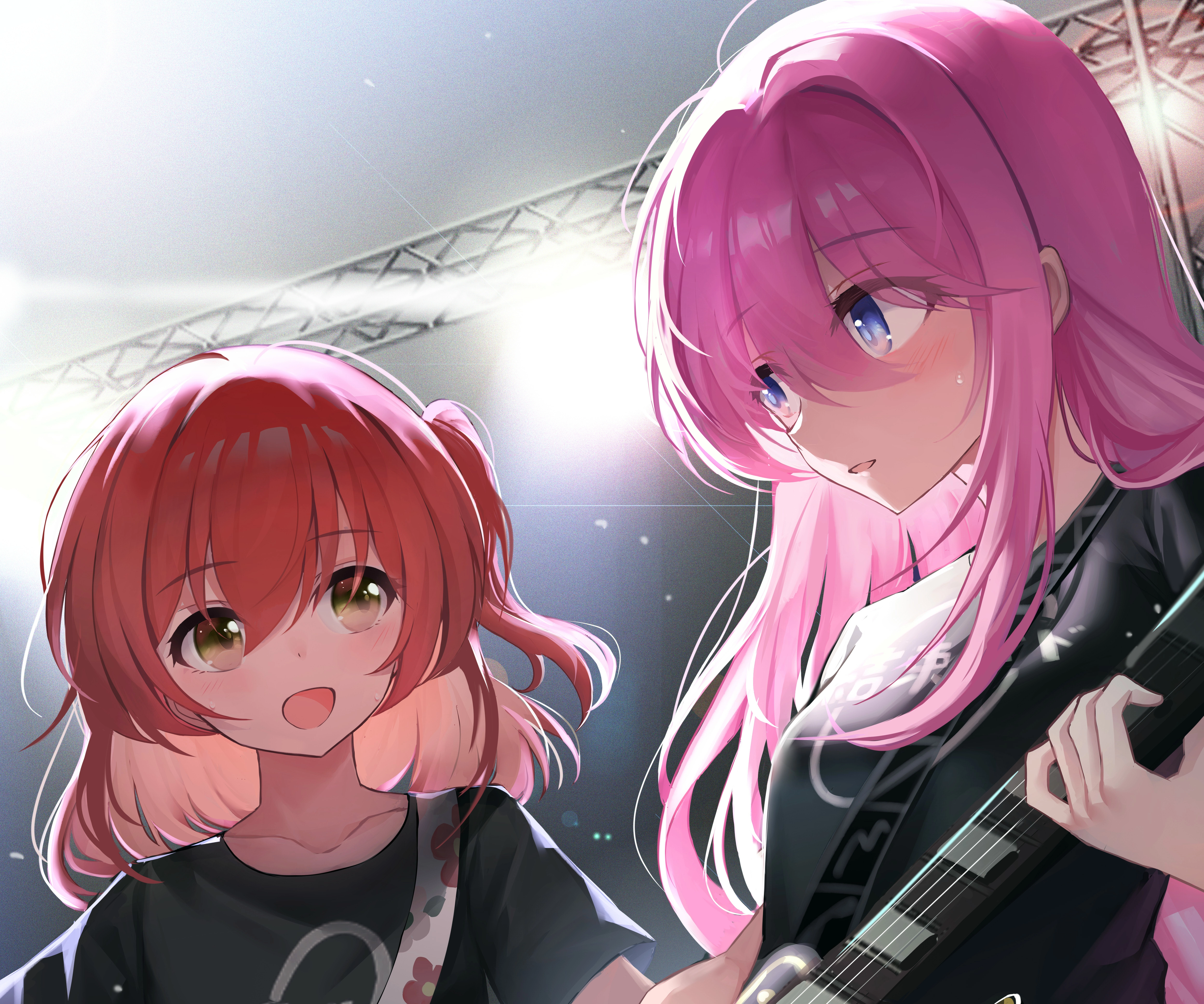 孤独摇滚 后藤独 伊地知虹夏 山田凉 喜多郁代 电脑壁纸,第1张