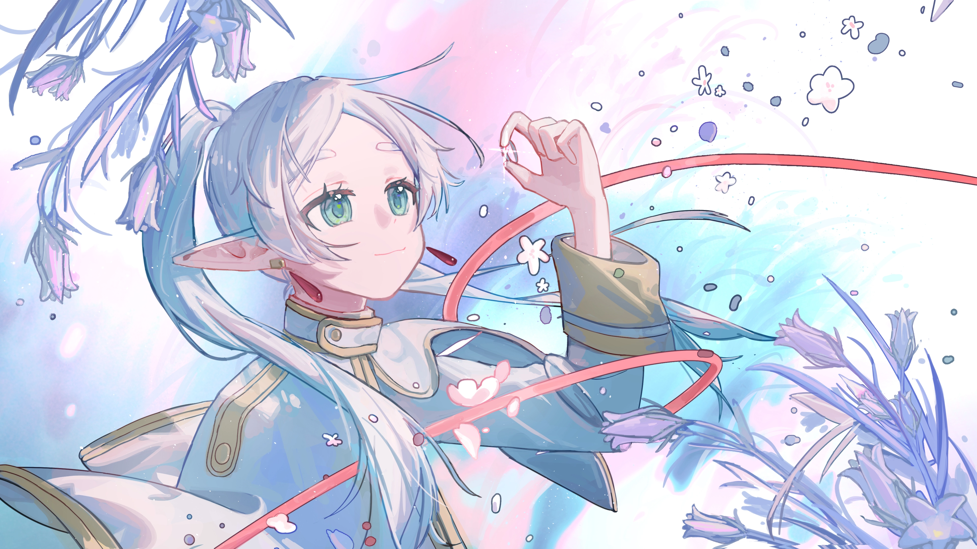 芙莉莲 菲伦 动漫动画 日漫电脑桌面壁纸,第1张