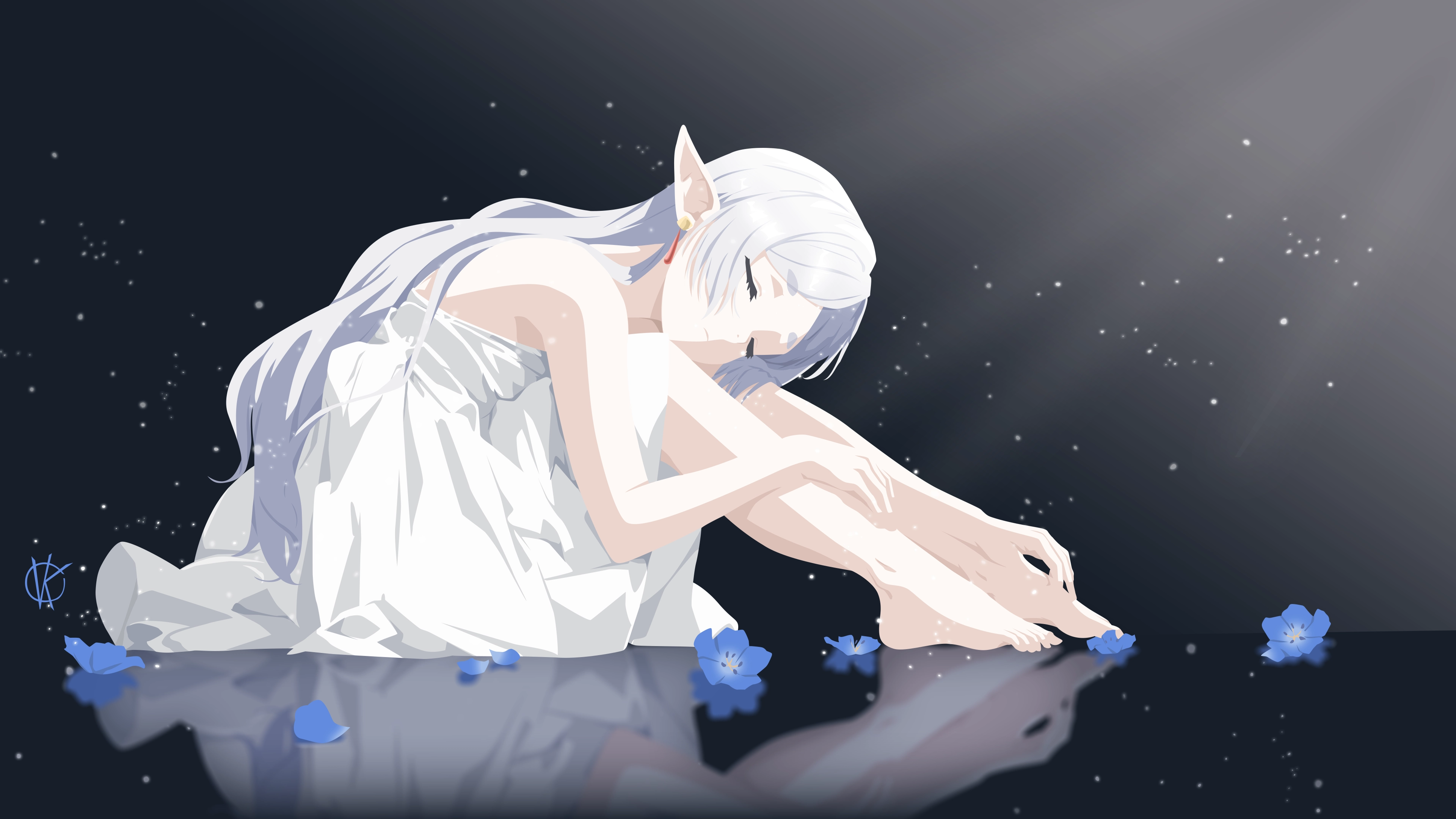 芙莉莲 菲伦 动漫动画 日漫电脑桌面壁纸,第1张