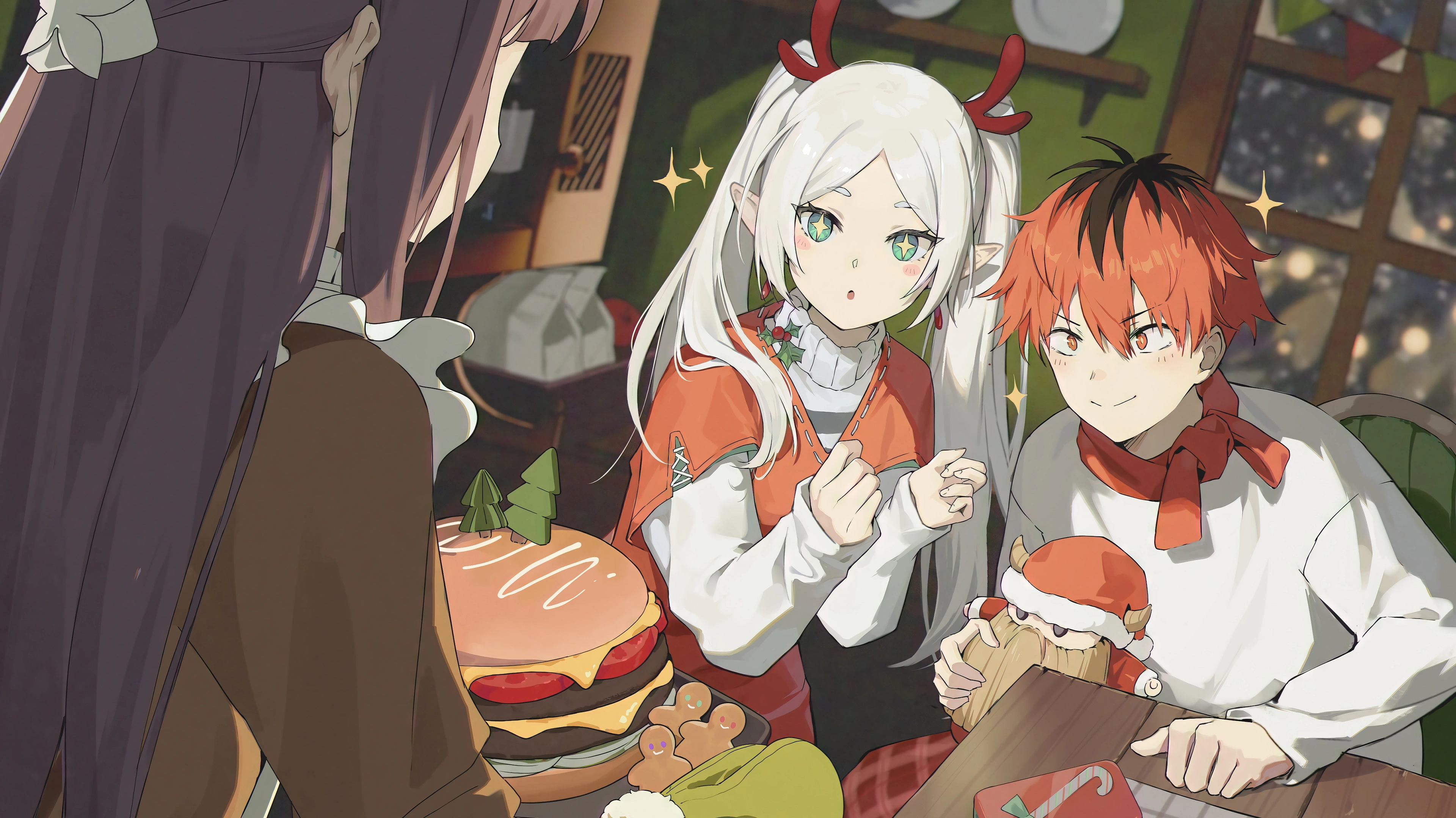 芙莉莲 菲伦 动漫动画 日漫电脑桌面壁纸,第1张