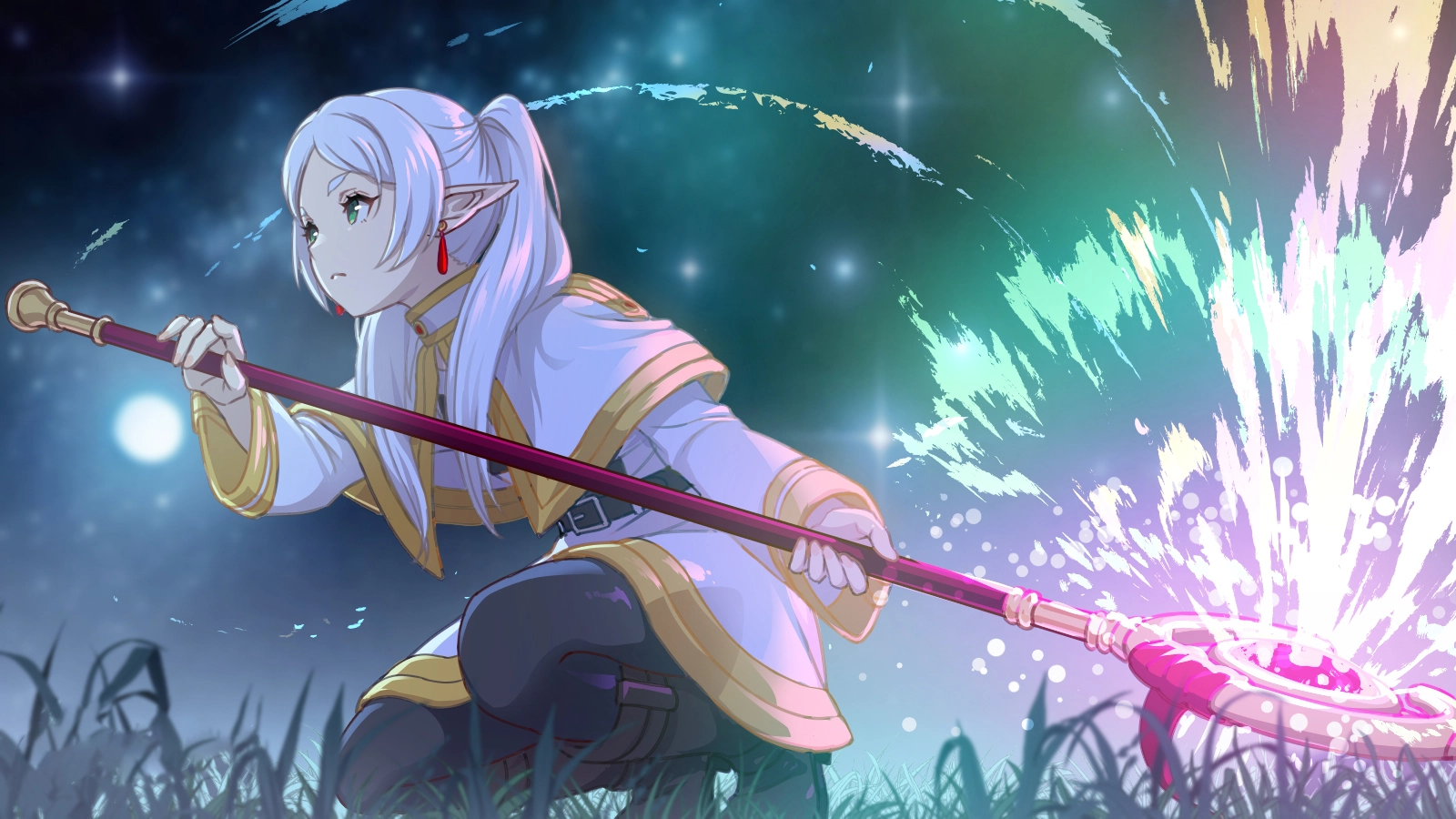 芙莉莲 菲伦 动漫动画 日漫电脑桌面壁纸,第1张