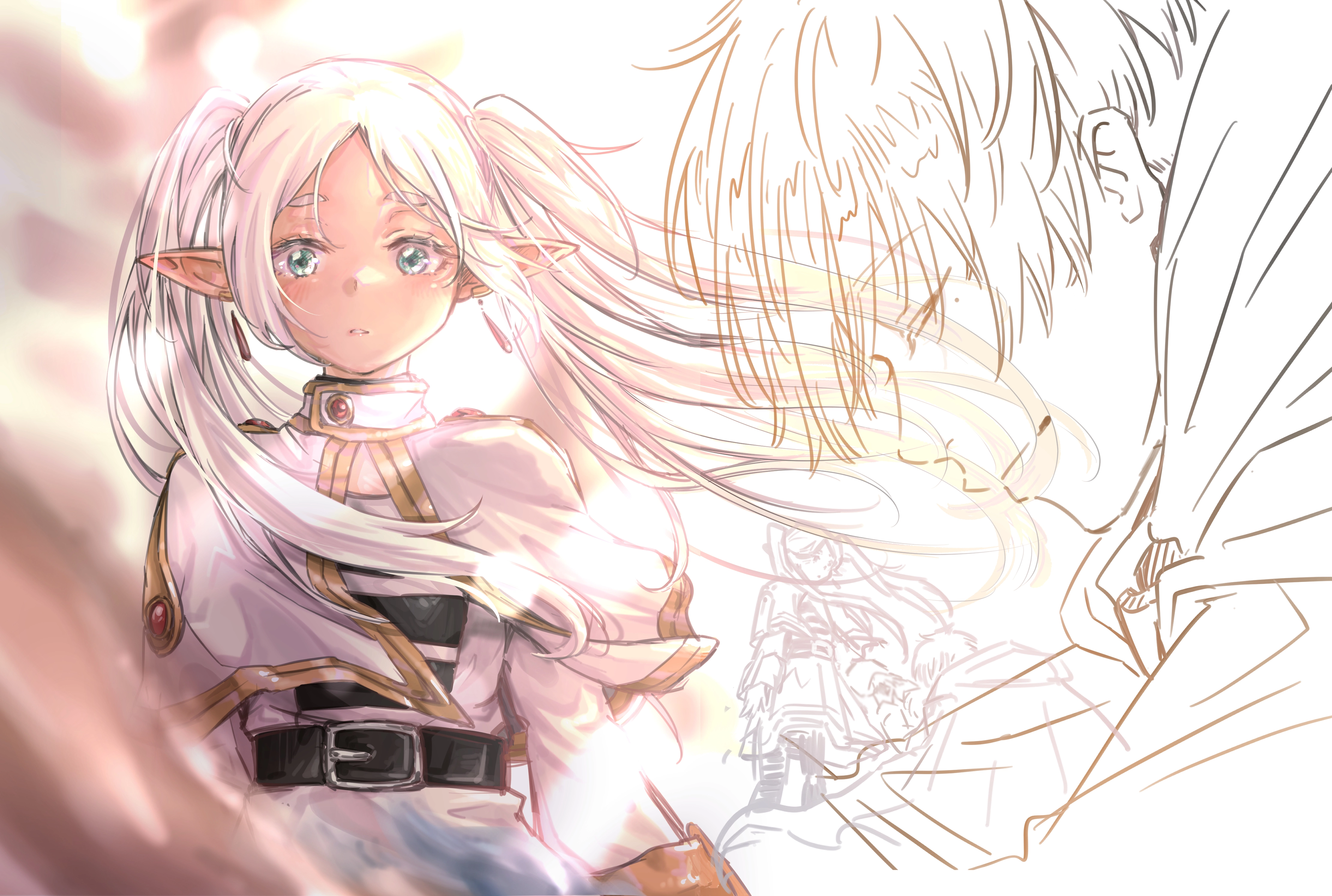 芙莉莲 菲伦 动漫动画 日漫电脑桌面壁纸,第1张