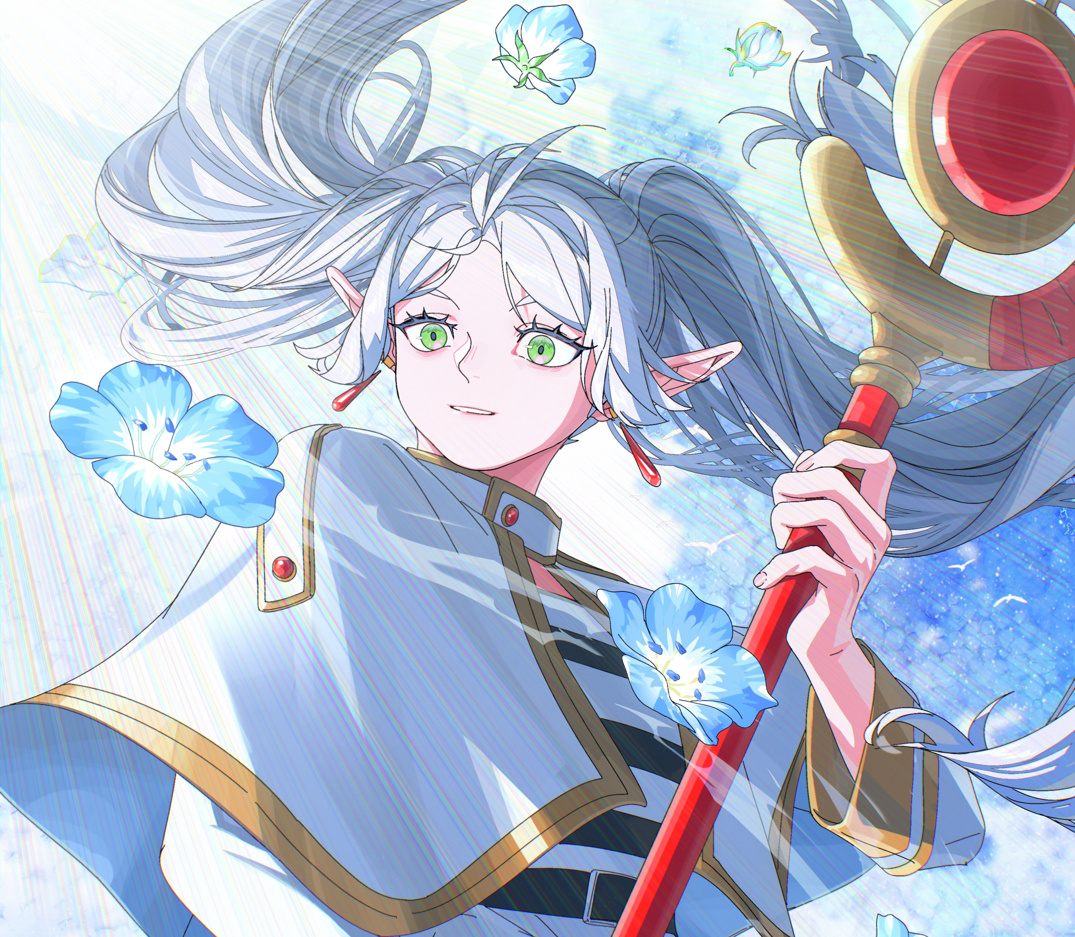 芙莉莲 菲伦 动漫动画 日漫电脑桌面壁纸,第1张