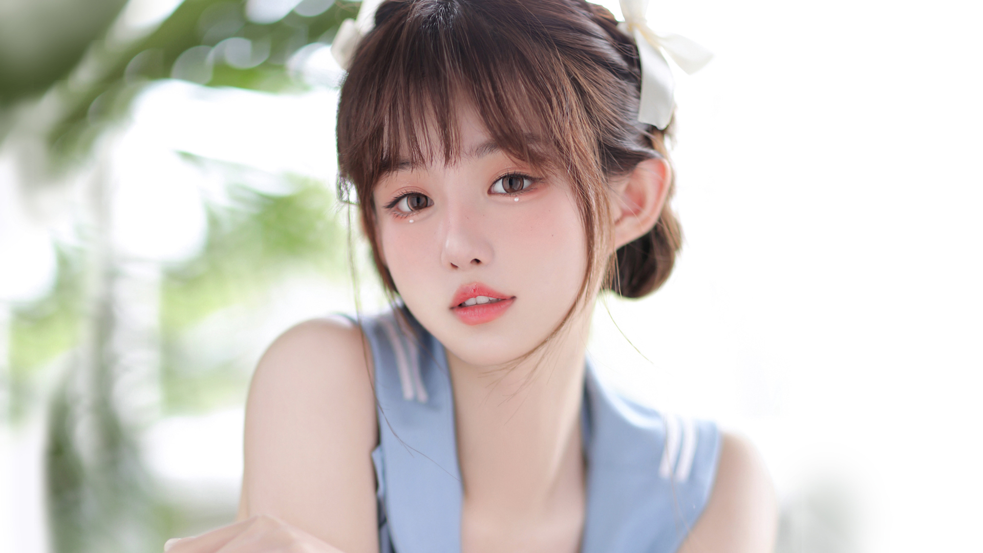 清新甜美美女壁纸,第1张