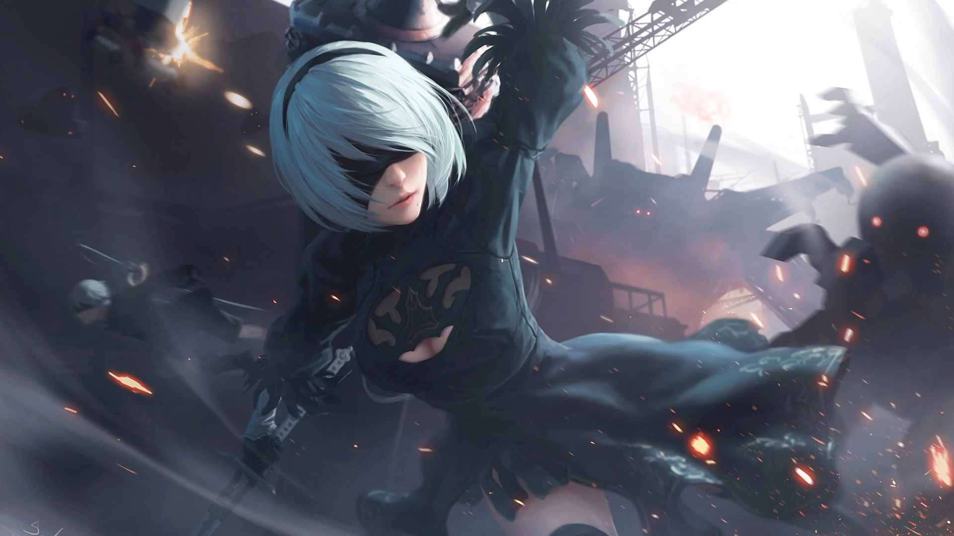 超高清 电脑桌面壁纸系列 尤尔哈2B,第1张